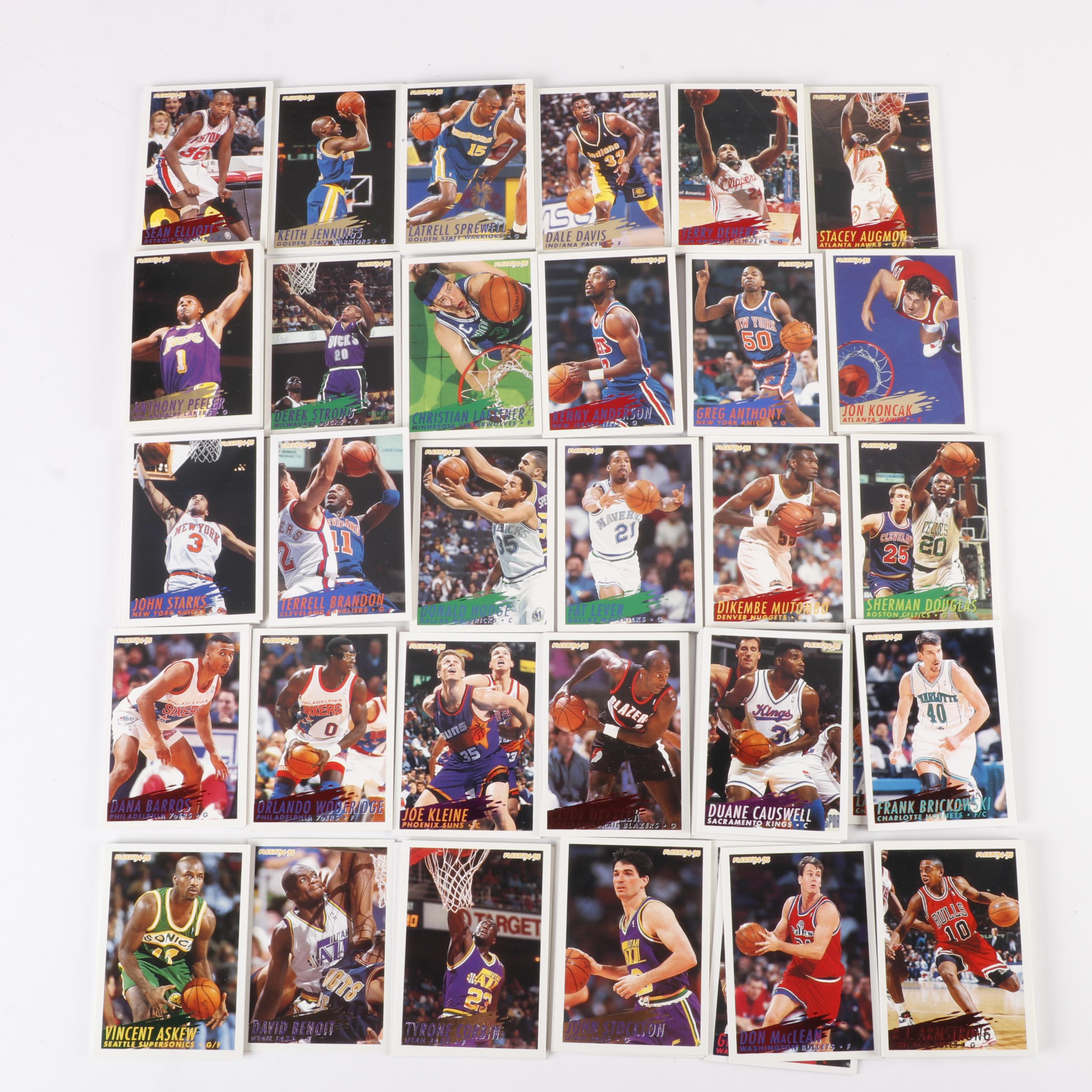NBA Hoops with Other Sports Cards Featuring Alex Rodriguez Rookie and More