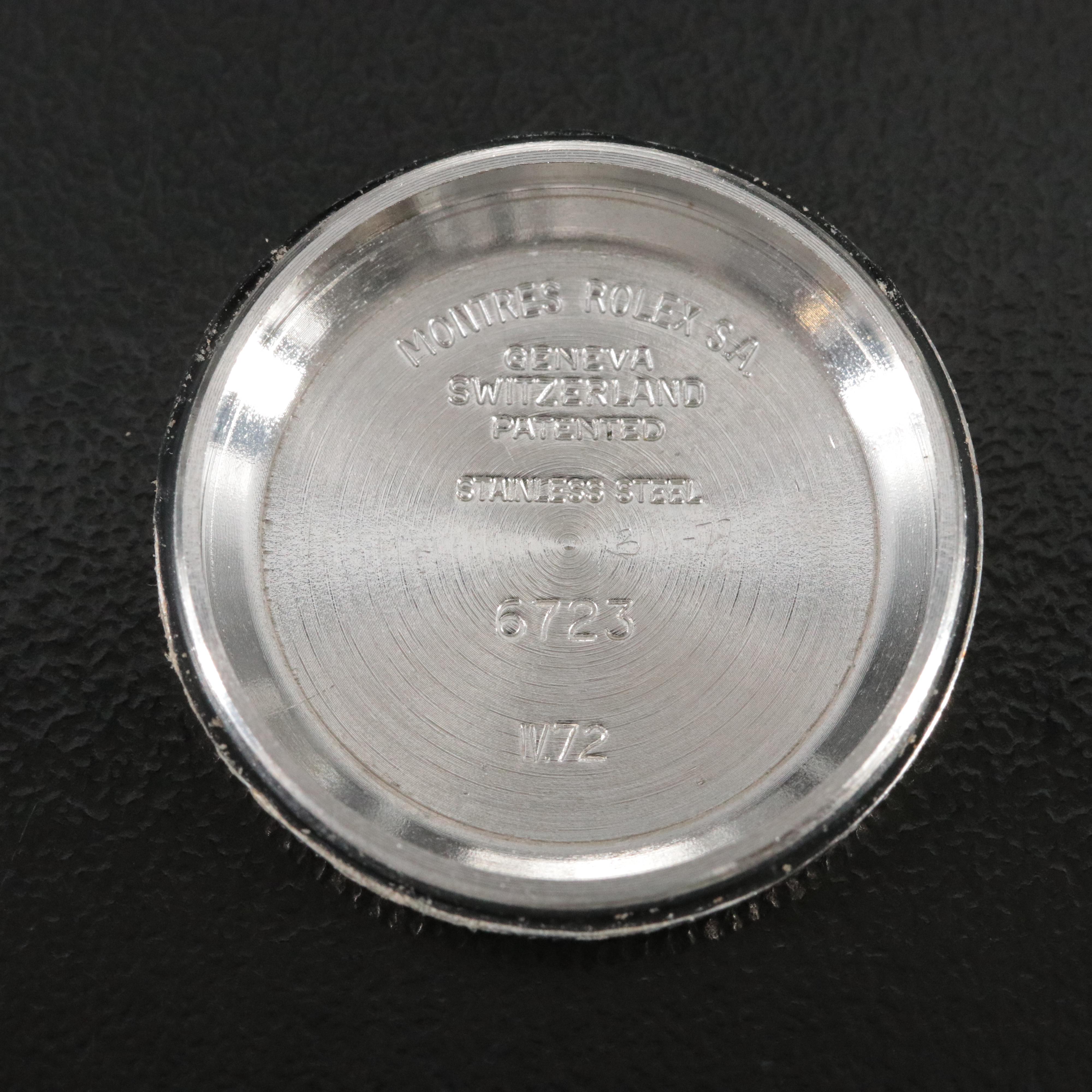 1972 Rolex Stainless Steel Oyster Perpetual Watch