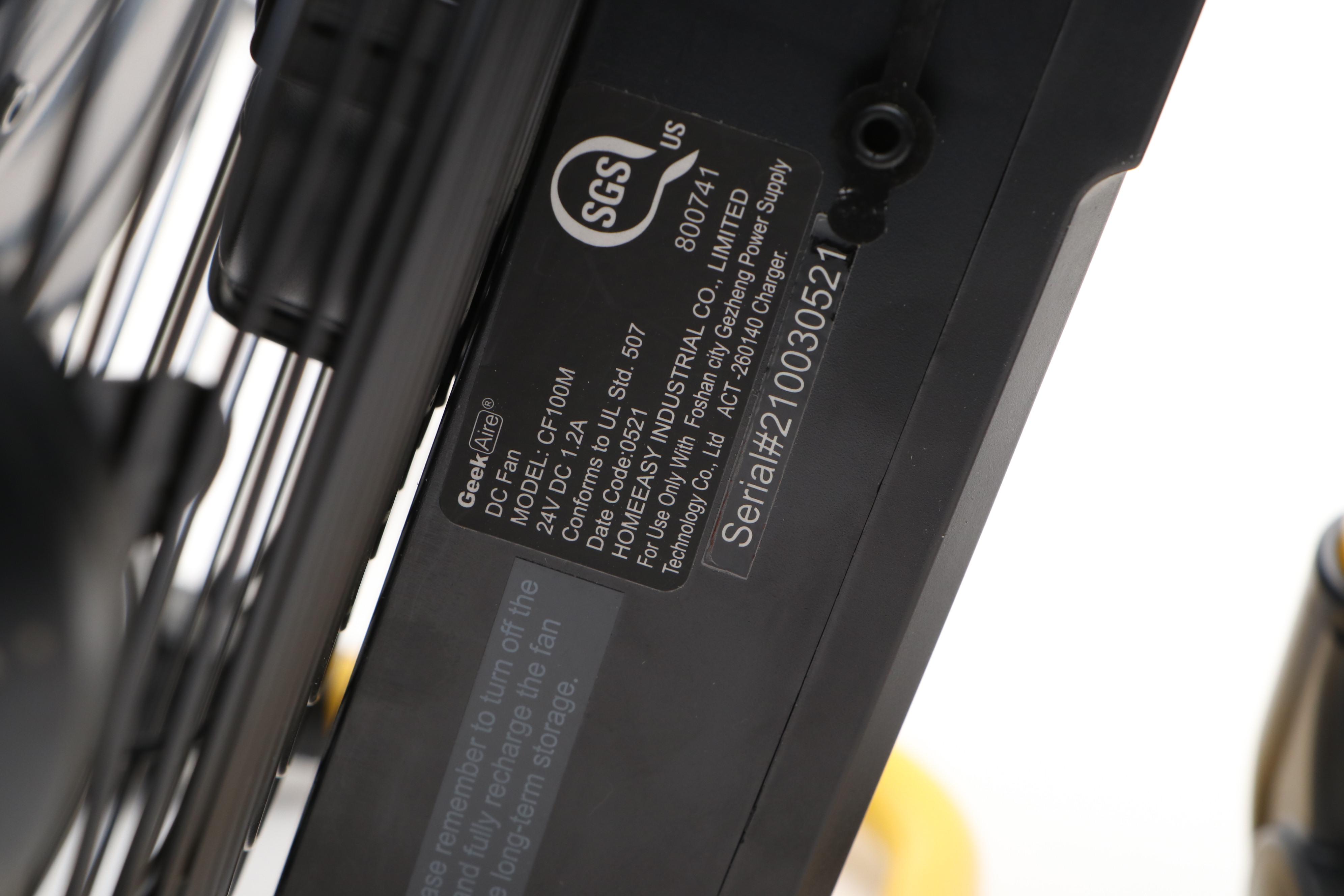 Geek Aire Model CF100M Fans