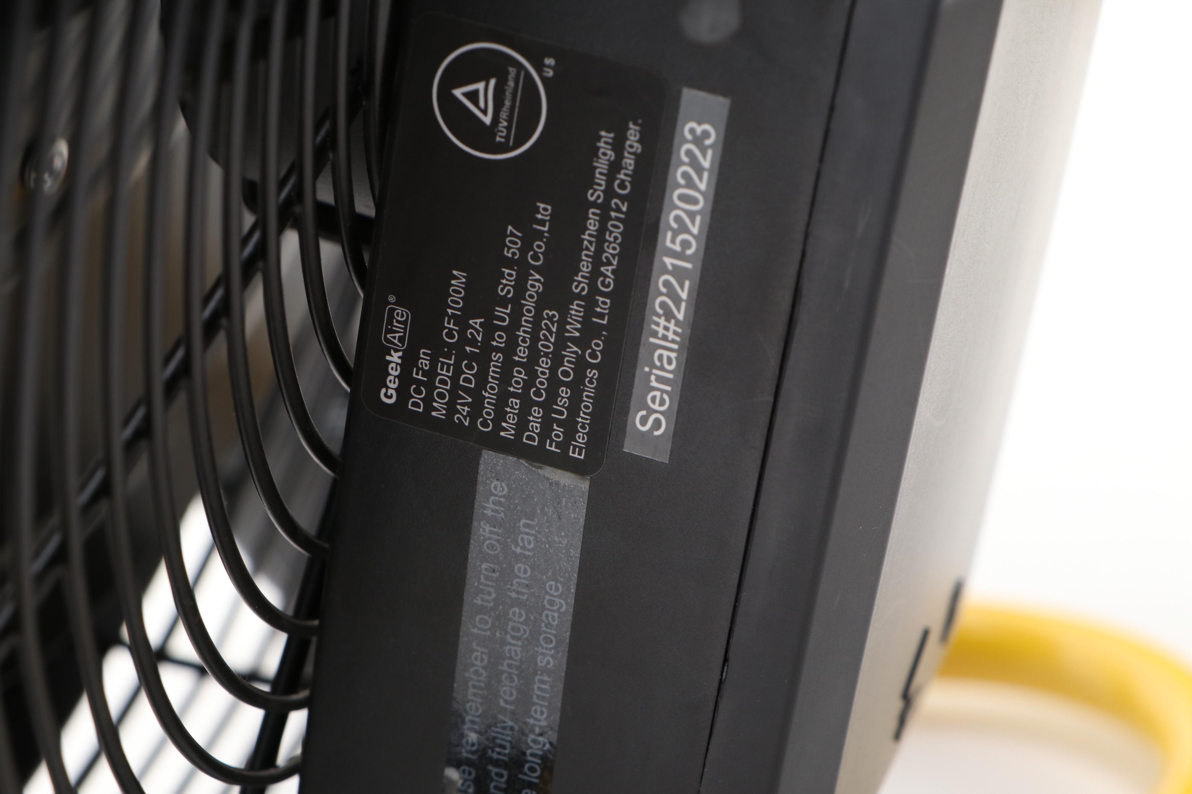 Geek Aire Model CF100M Fans