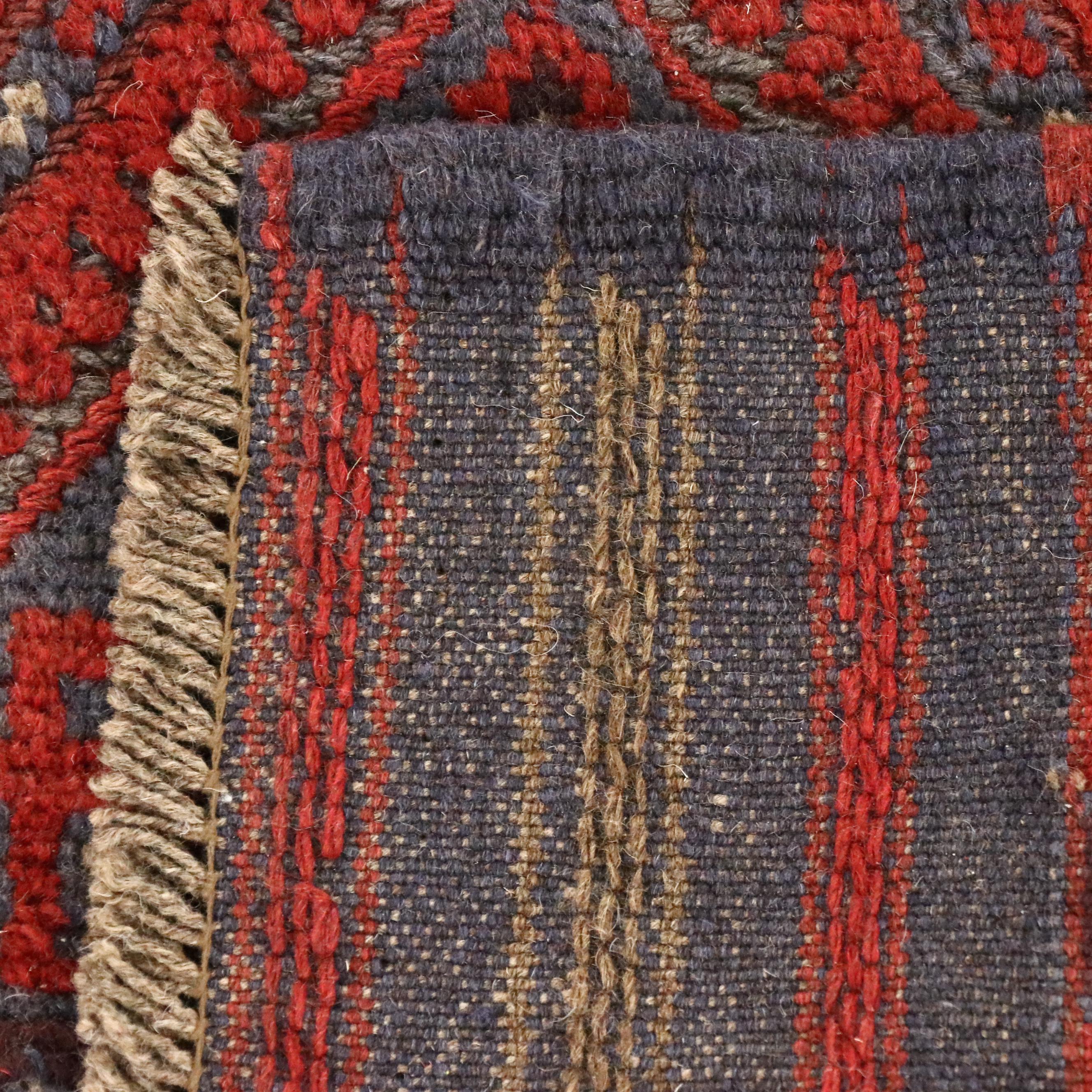 1'11 x 7'5 Handwoven Afghan Mashwani Carpet Runner