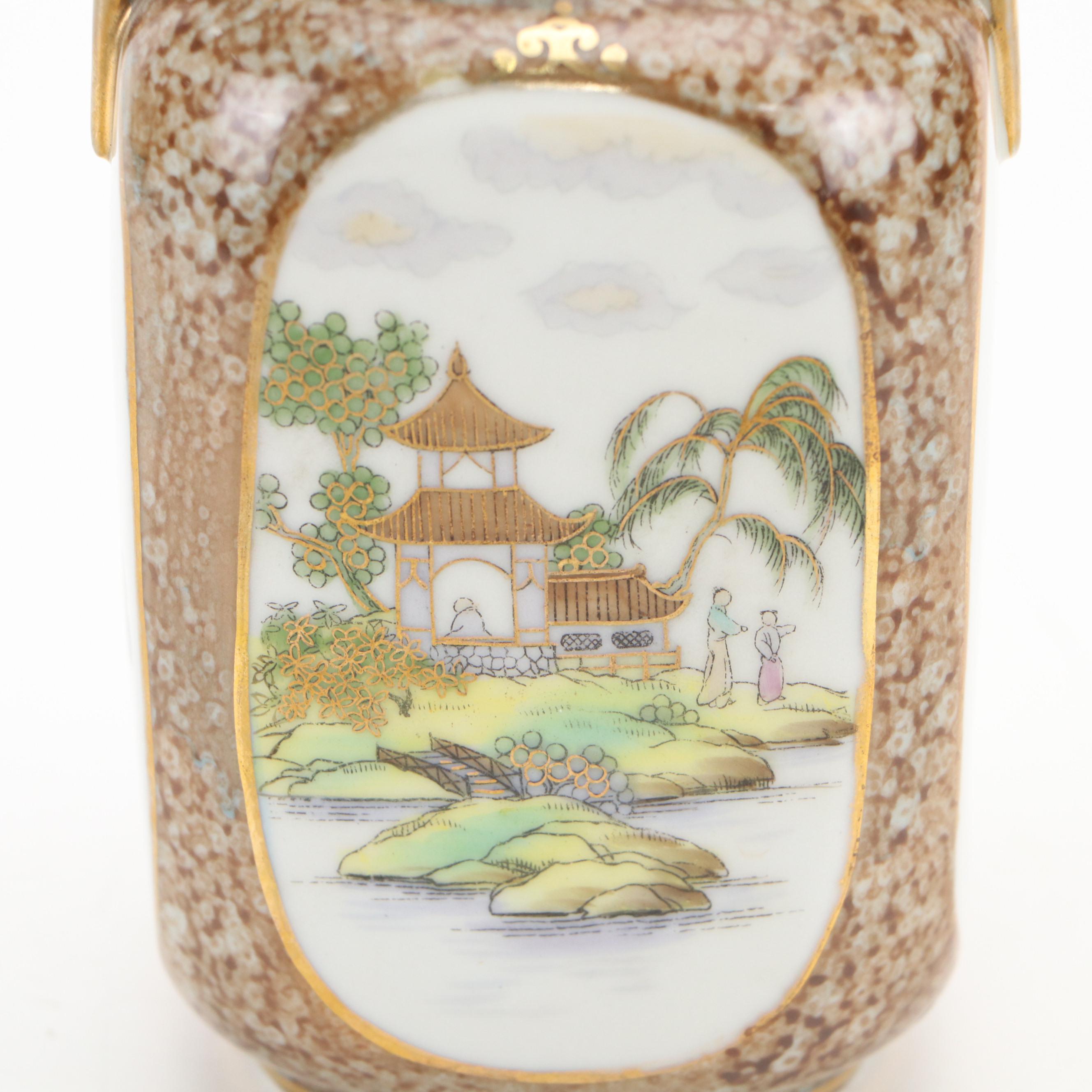 Morimura Brothers Nippon Porcelain Vase, Early 20th Century