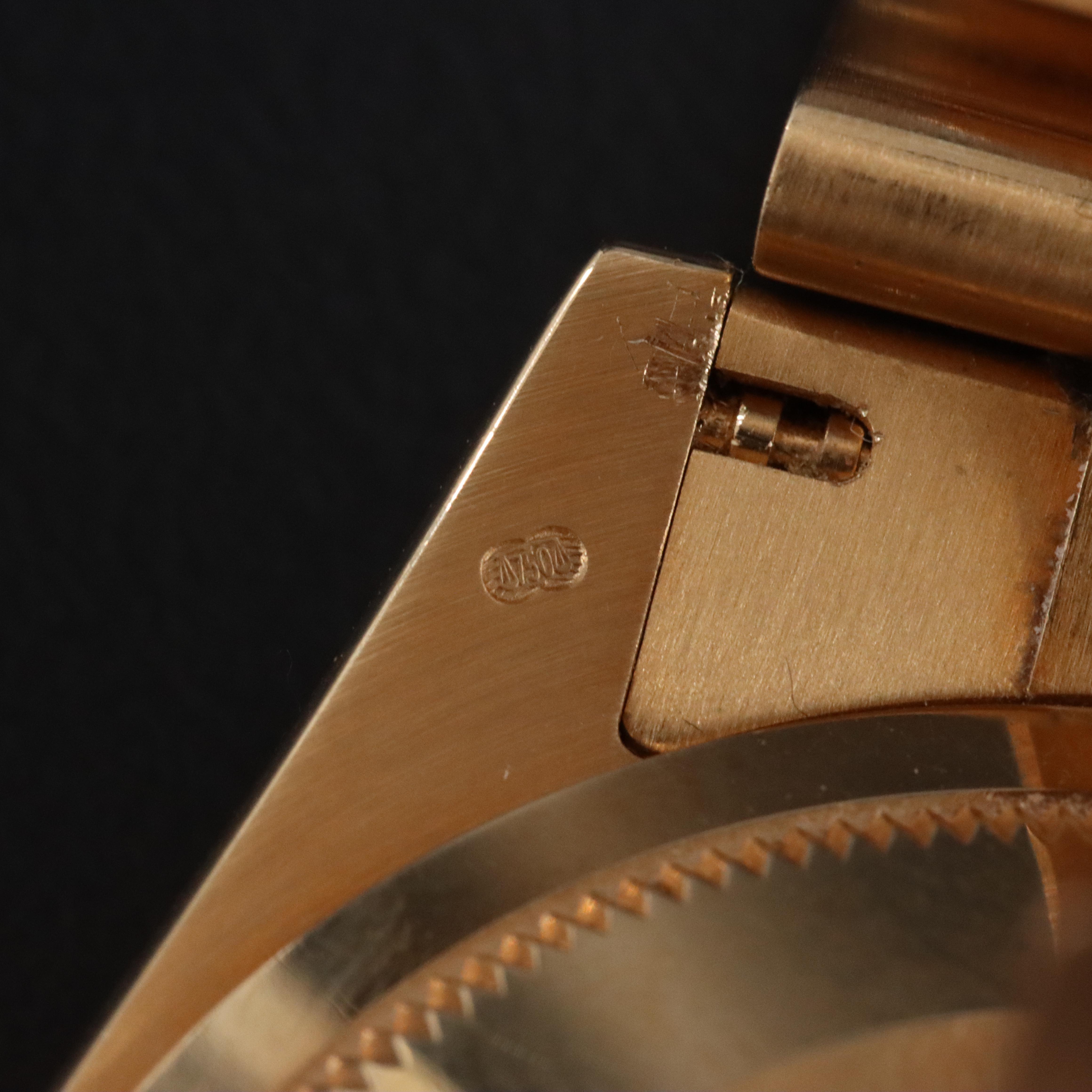 Rolex Day-Date 36 Factory Diamond Blue Dial 118238 Watch