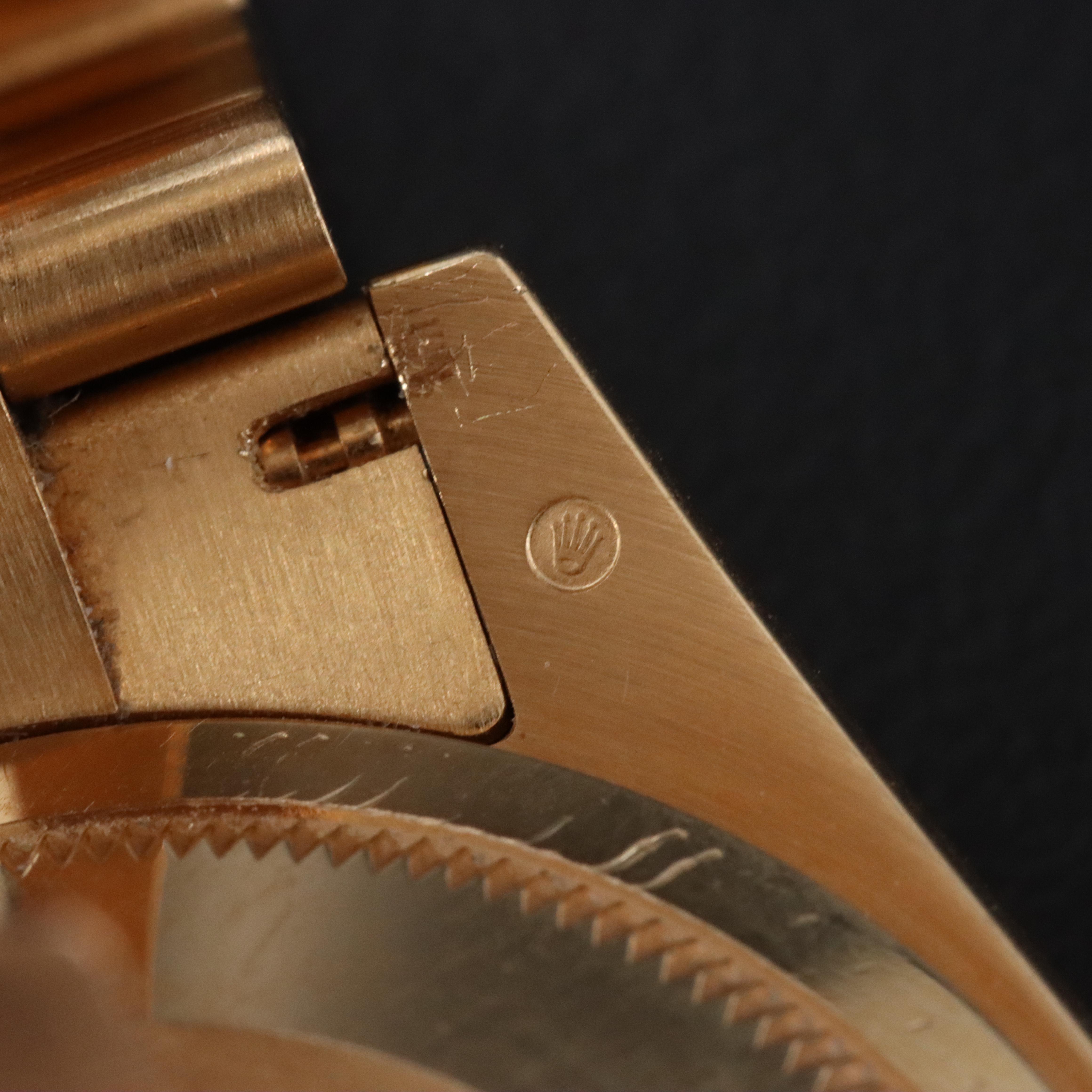 Rolex Day-Date 36 Factory Diamond Blue Dial 118238 Watch