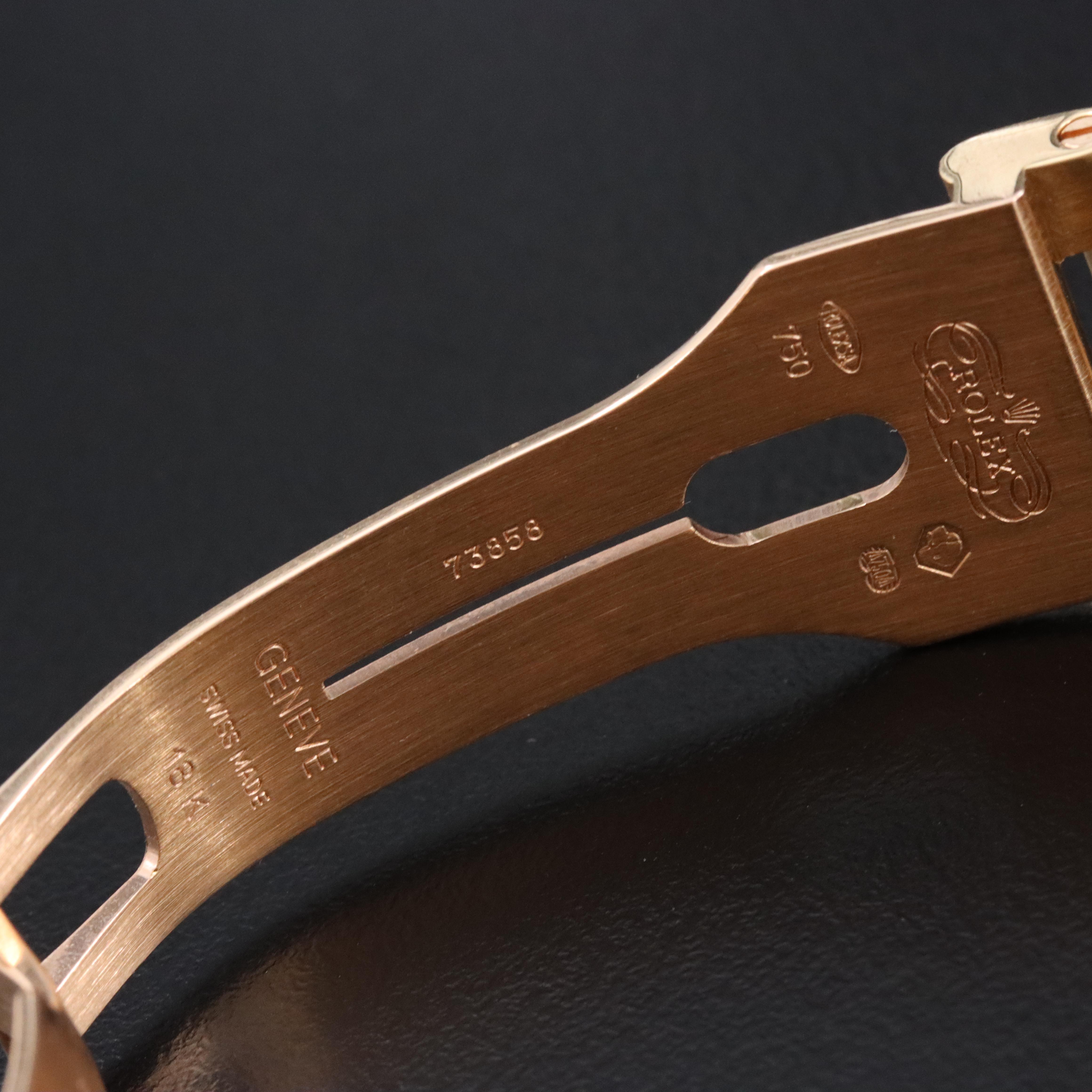 Rolex Day-Date 36 Factory Diamond Blue Dial 118238 Watch