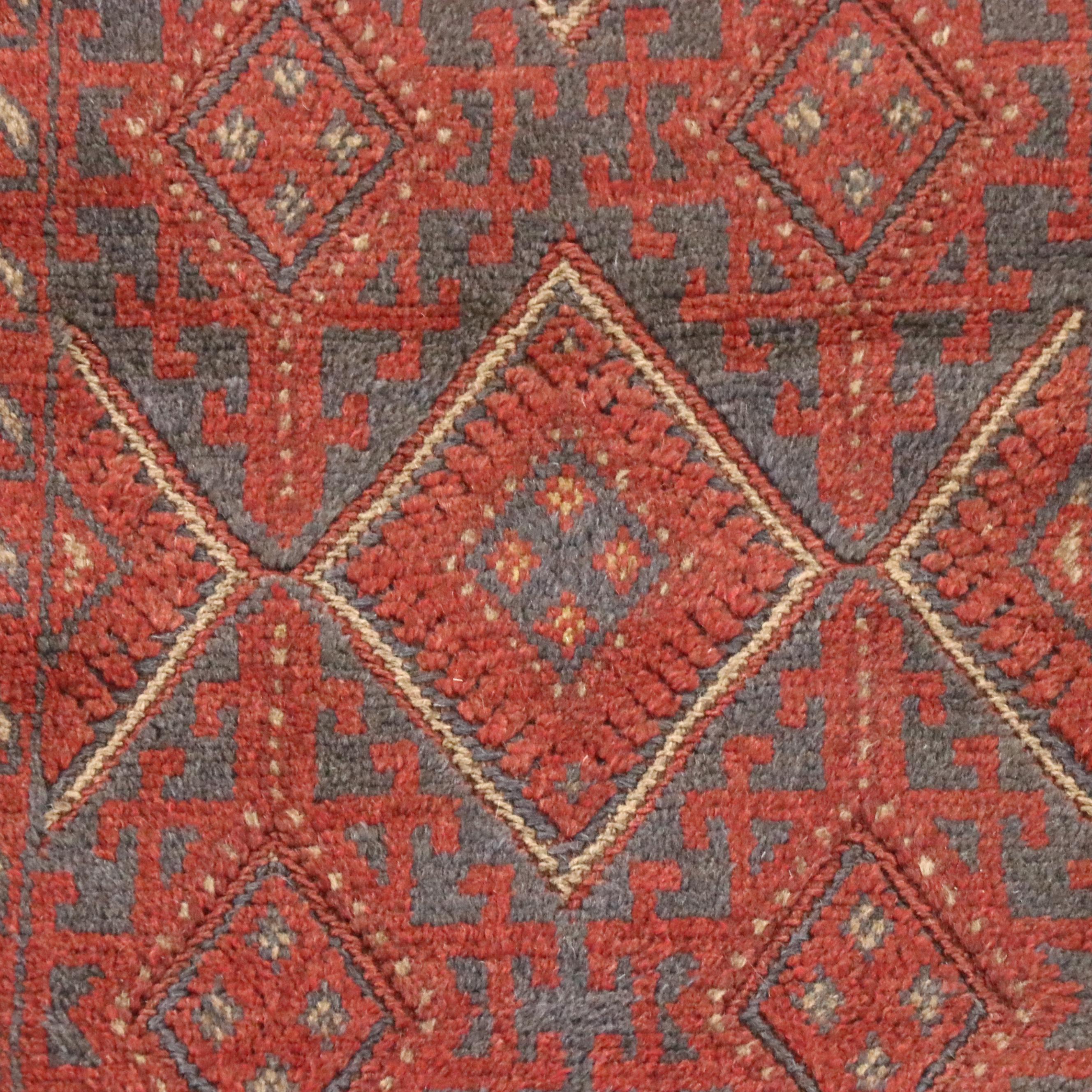 2' x 7'9 Handwoven Afghan Mashwani Carpet Runner