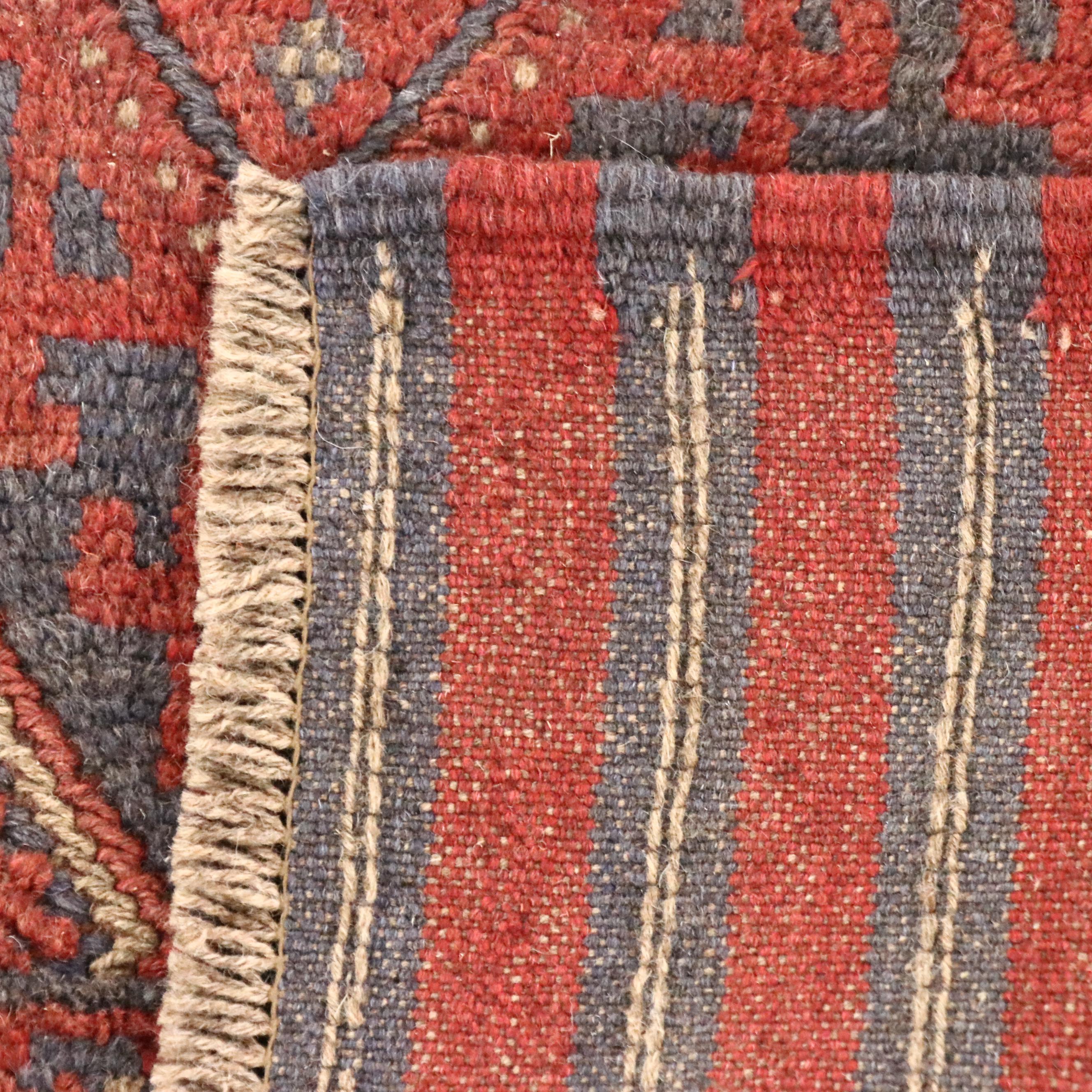 2' x 7'9 Handwoven Afghan Mashwani Carpet Runner