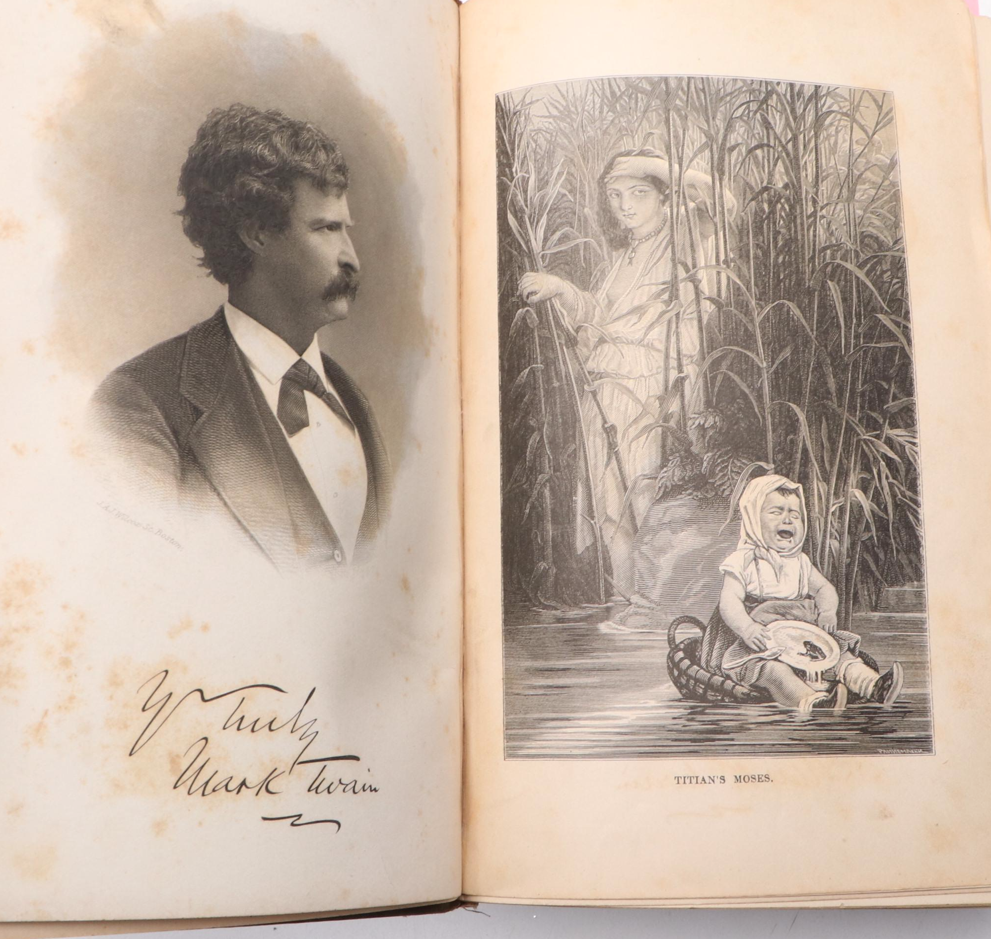 First Edition, Second State "A Tramp Abroad" by Mark Twain, 1880