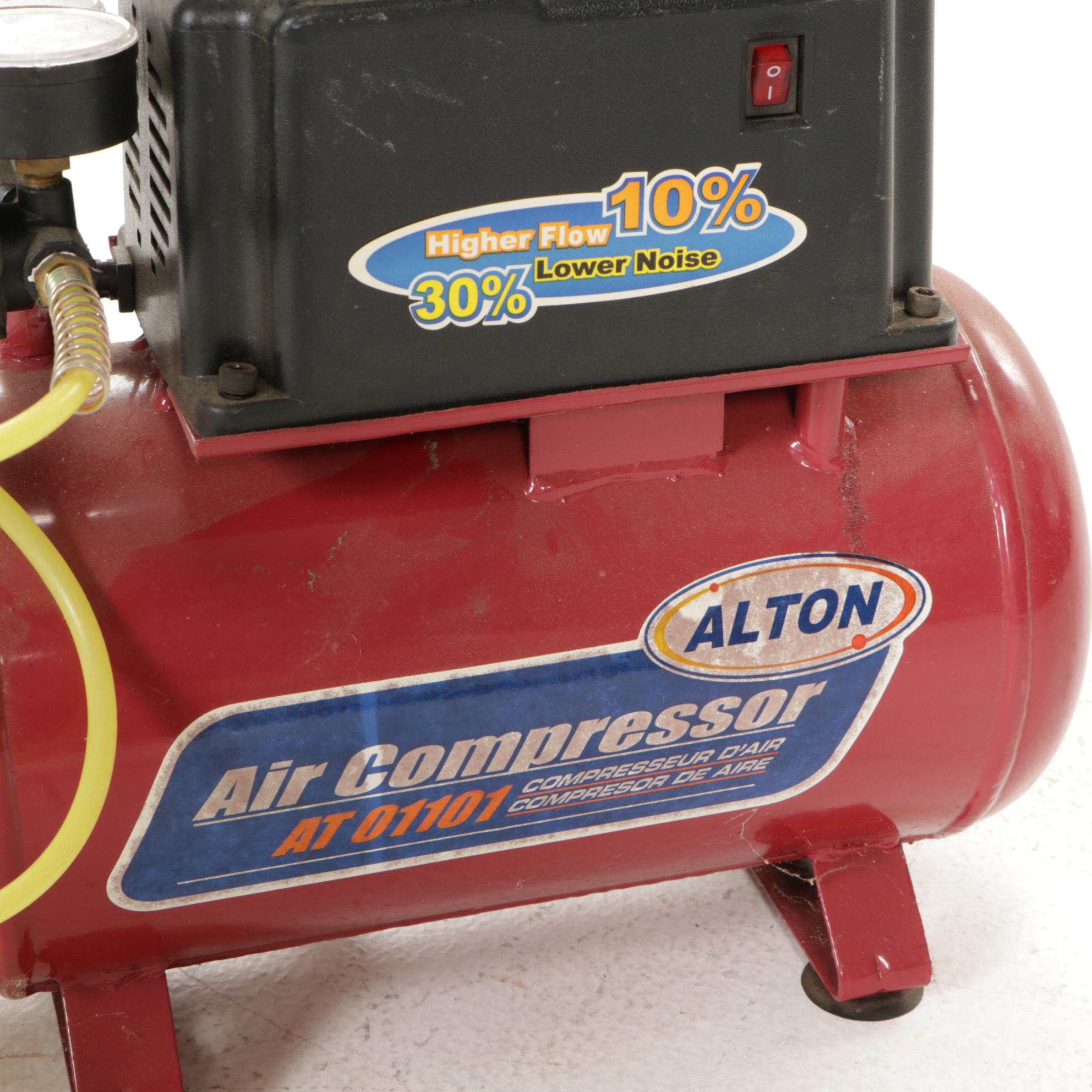 Alton 2 Gallon Portable Air Compressor, Model AT 01101