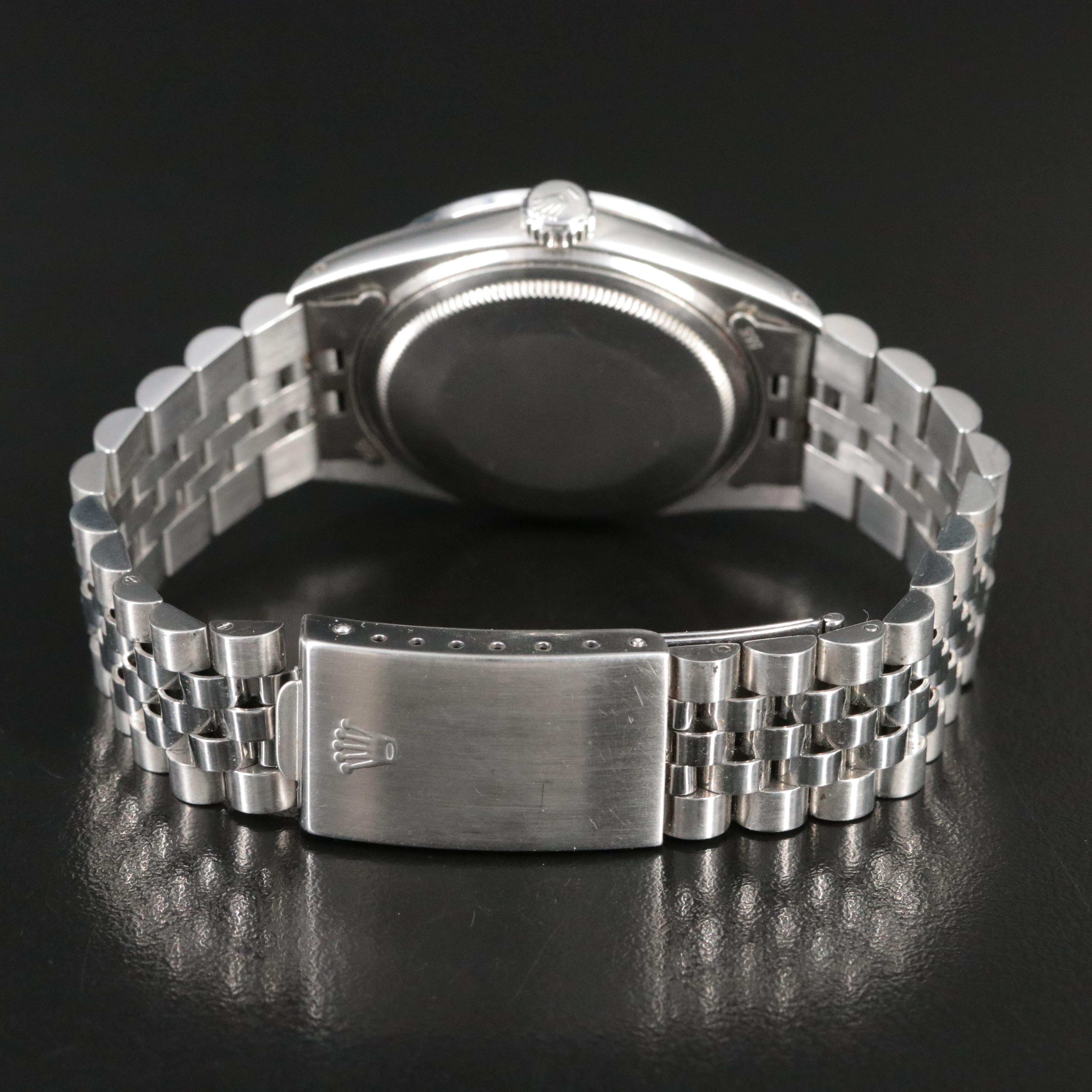 1978 Rolex Custom Diamond Datejust Model 16014 Watch