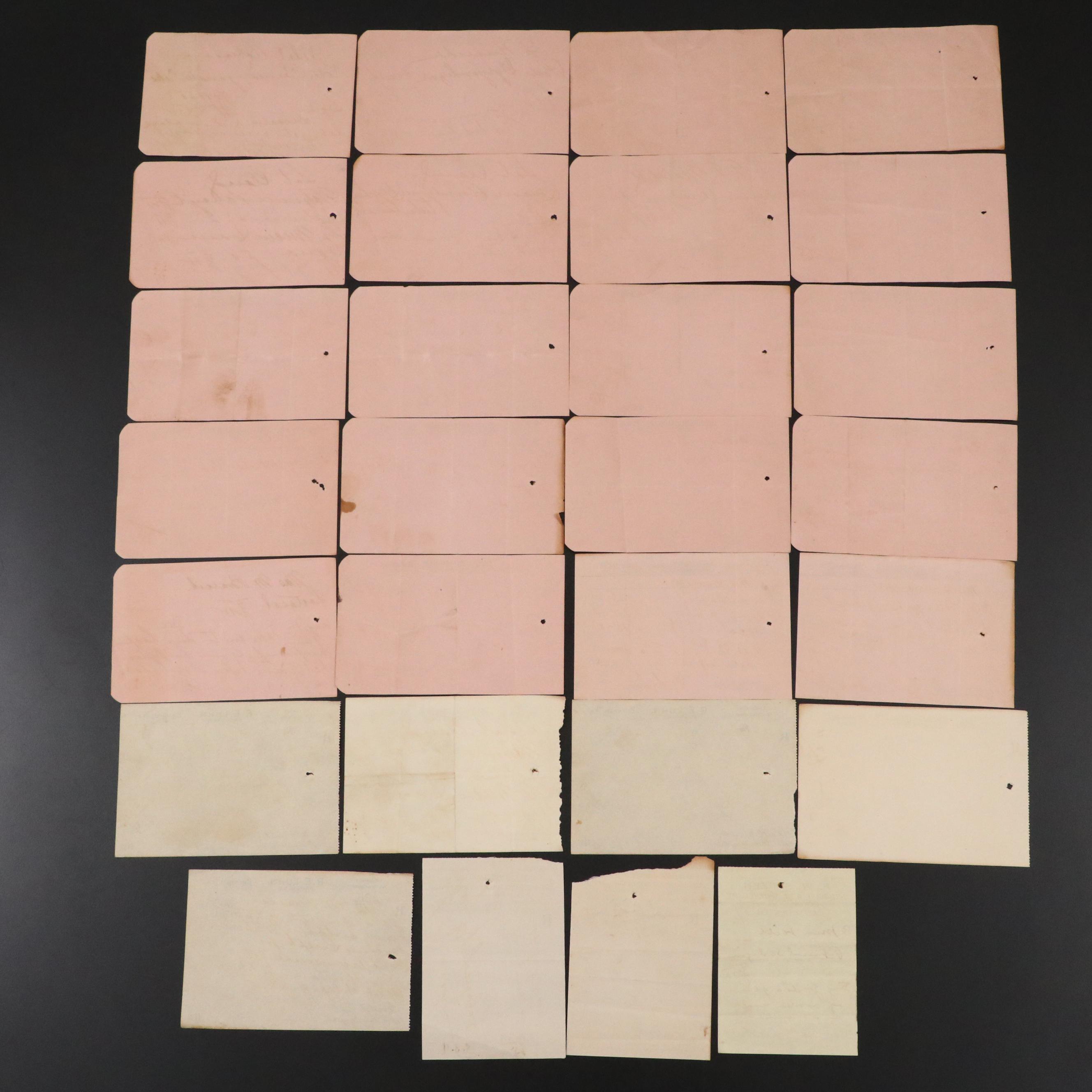 Prescription Forms for Glyco-Thymoline, Zinc Sulfate and More, 1911