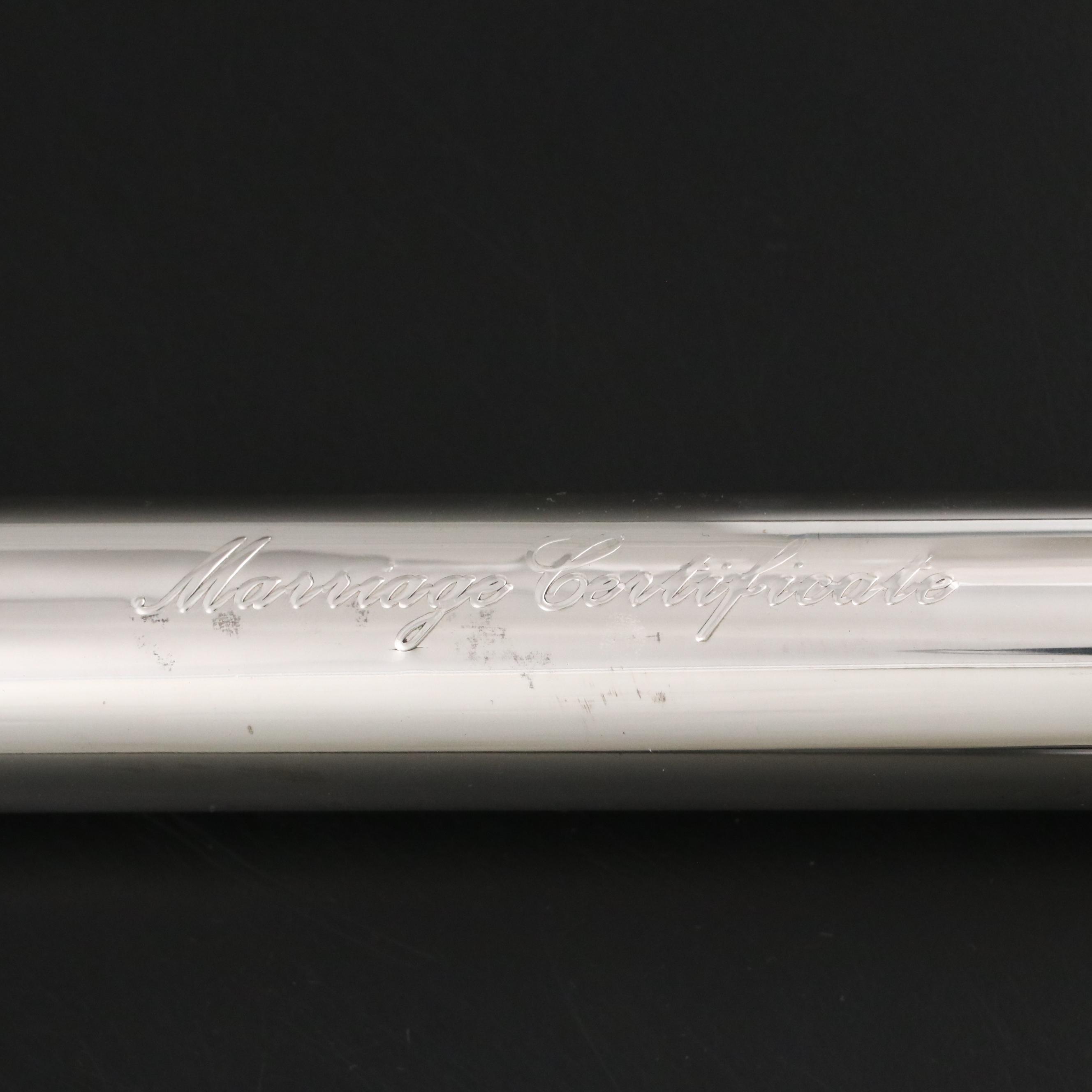 Cartier Sterling Silver Marriage Certificate Holder