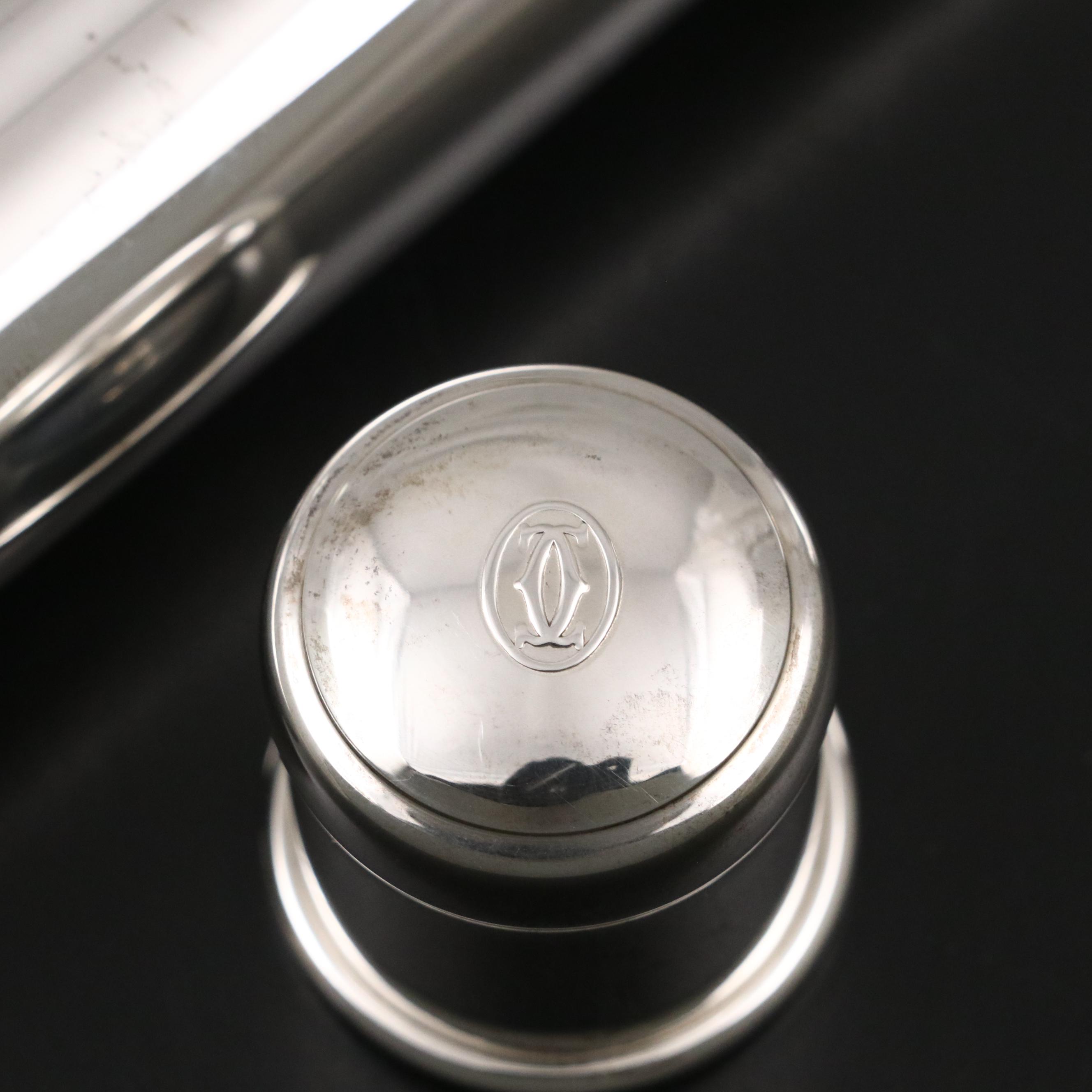 Cartier Sterling Silver Marriage Certificate Holder