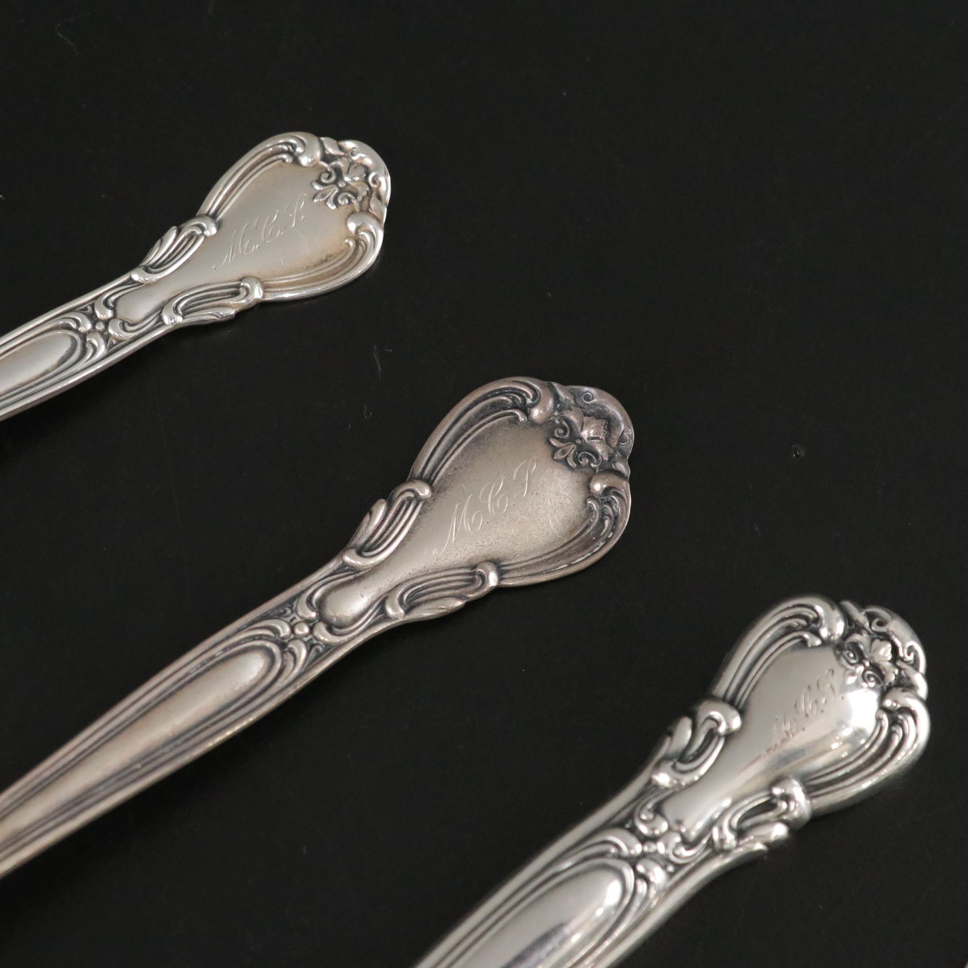 Sterling Silver "Chantilly" Flatware Set by Gorham