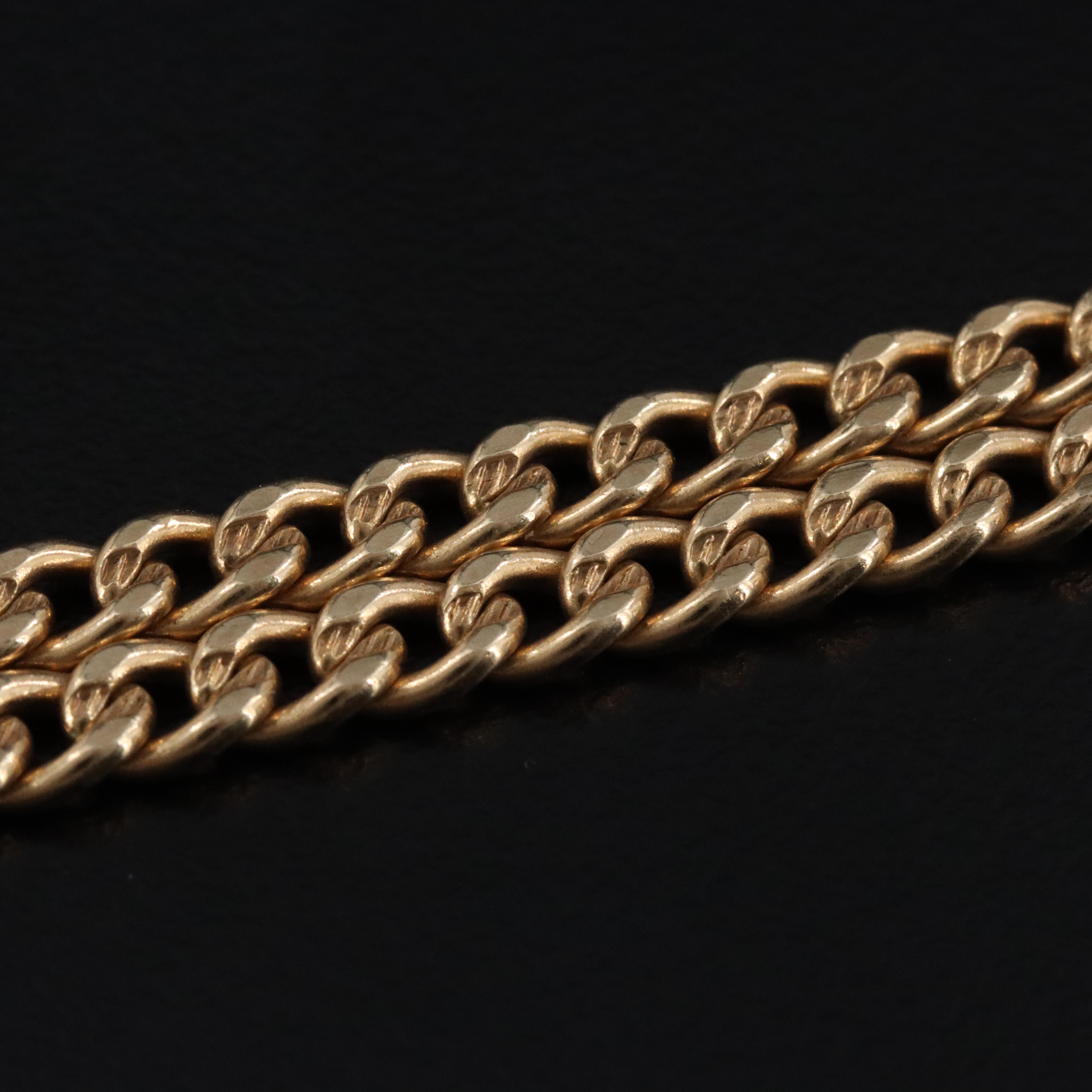 Simmons Gold-Filled Watch Chain Fob