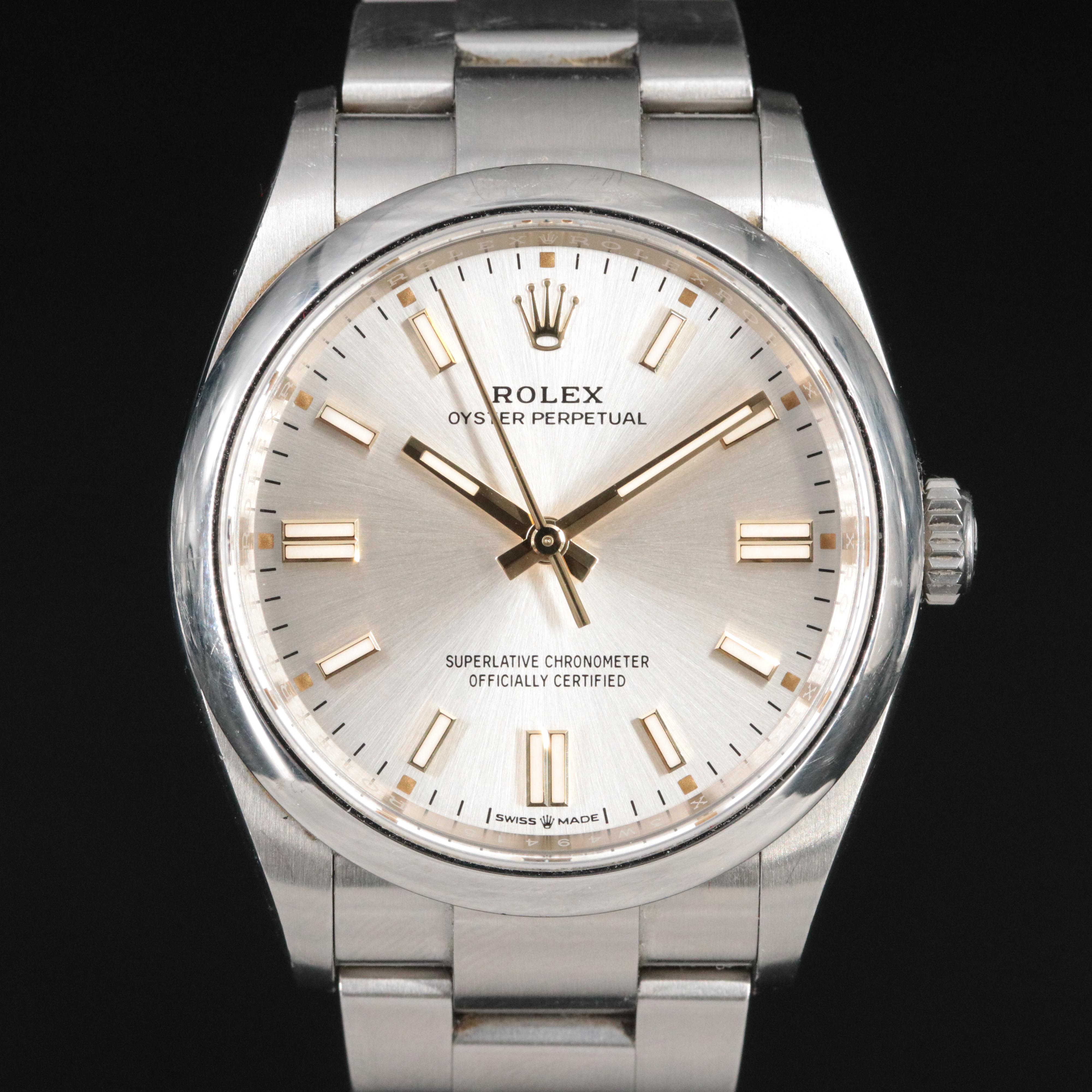 Rolex Oyster Perpetual 36 mm 12600 Steelinox Watch