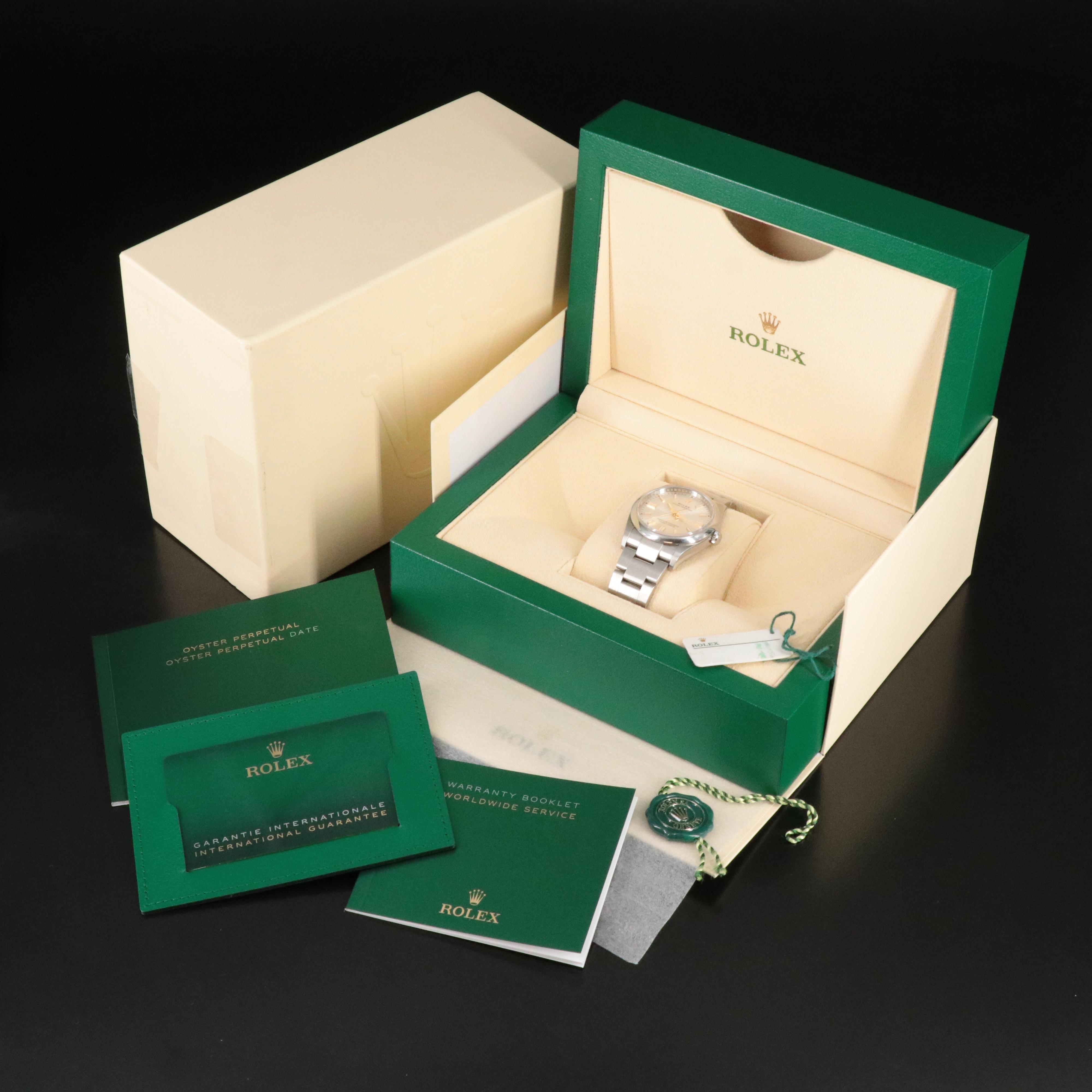 Rolex Oyster Perpetual 36 mm 12600 Steelinox Watch