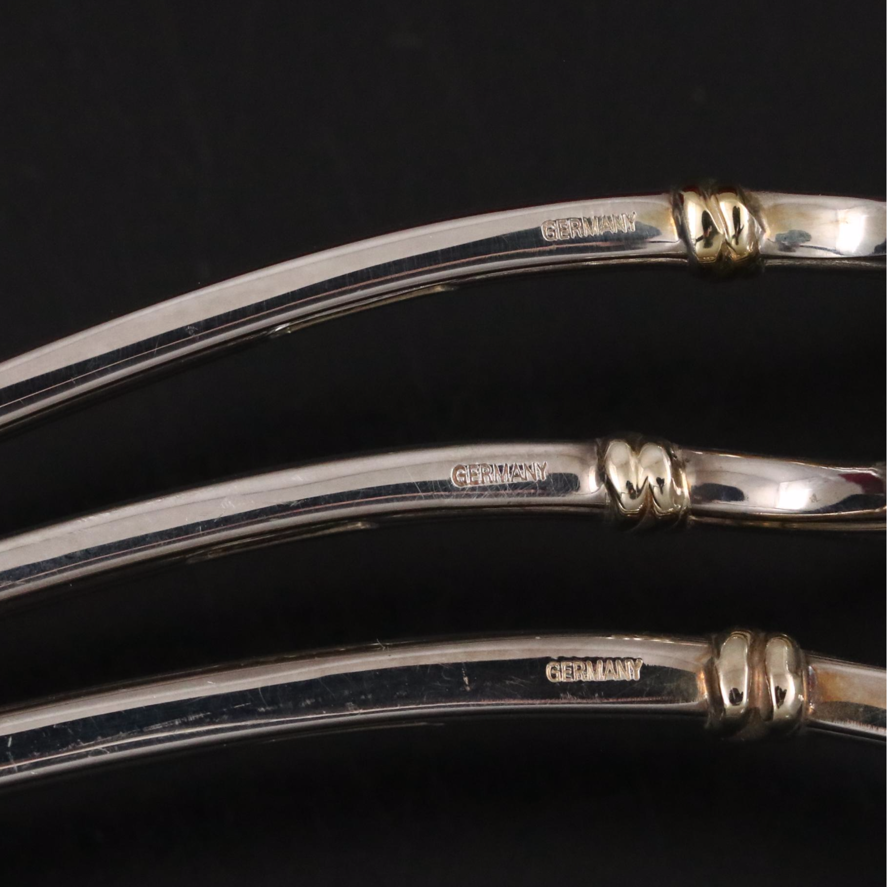 Cartier "Du Prince" Gilt Silver Plate Flatware with Presentation Boxes