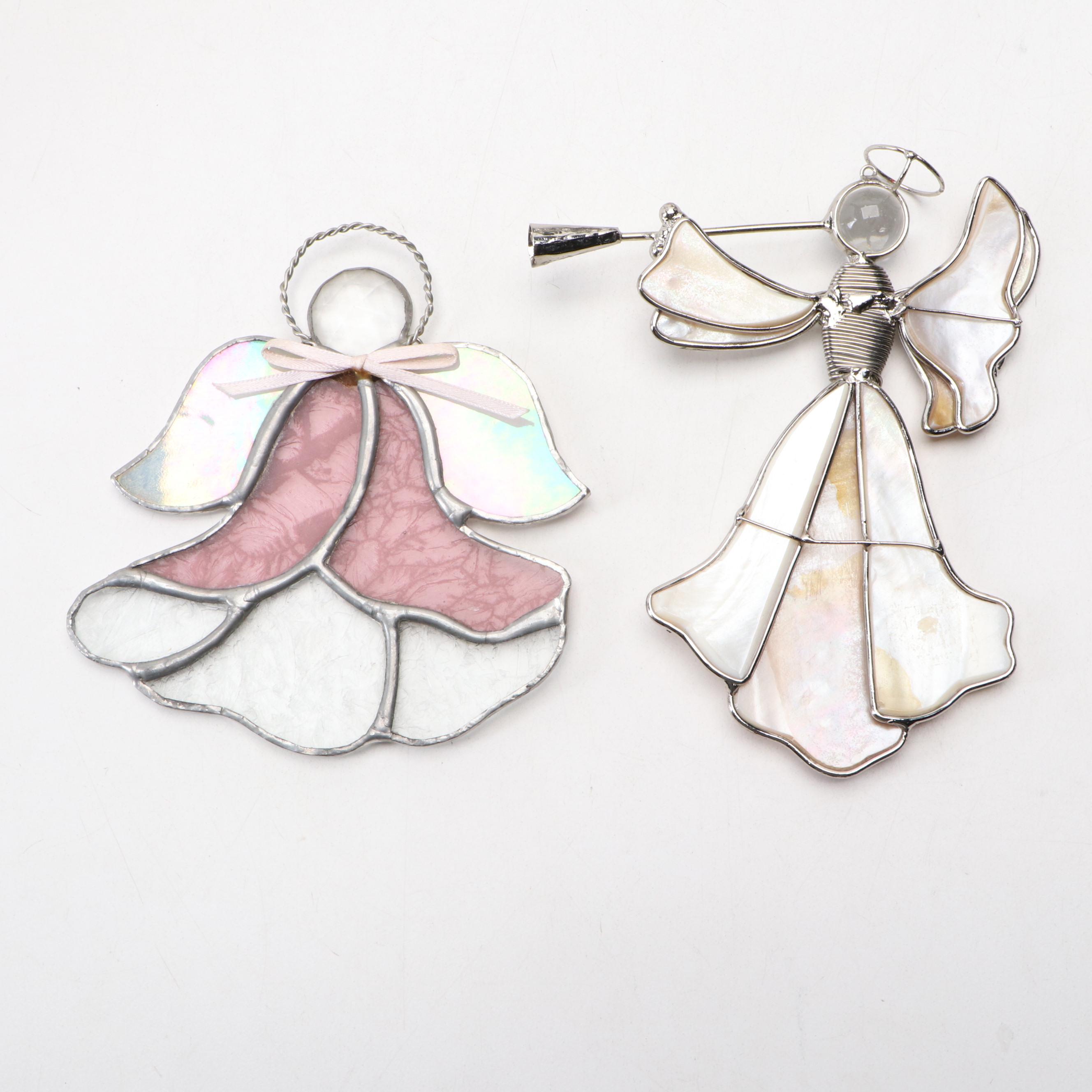 Gerold Porcelain with Other Angel Figurines and Decor