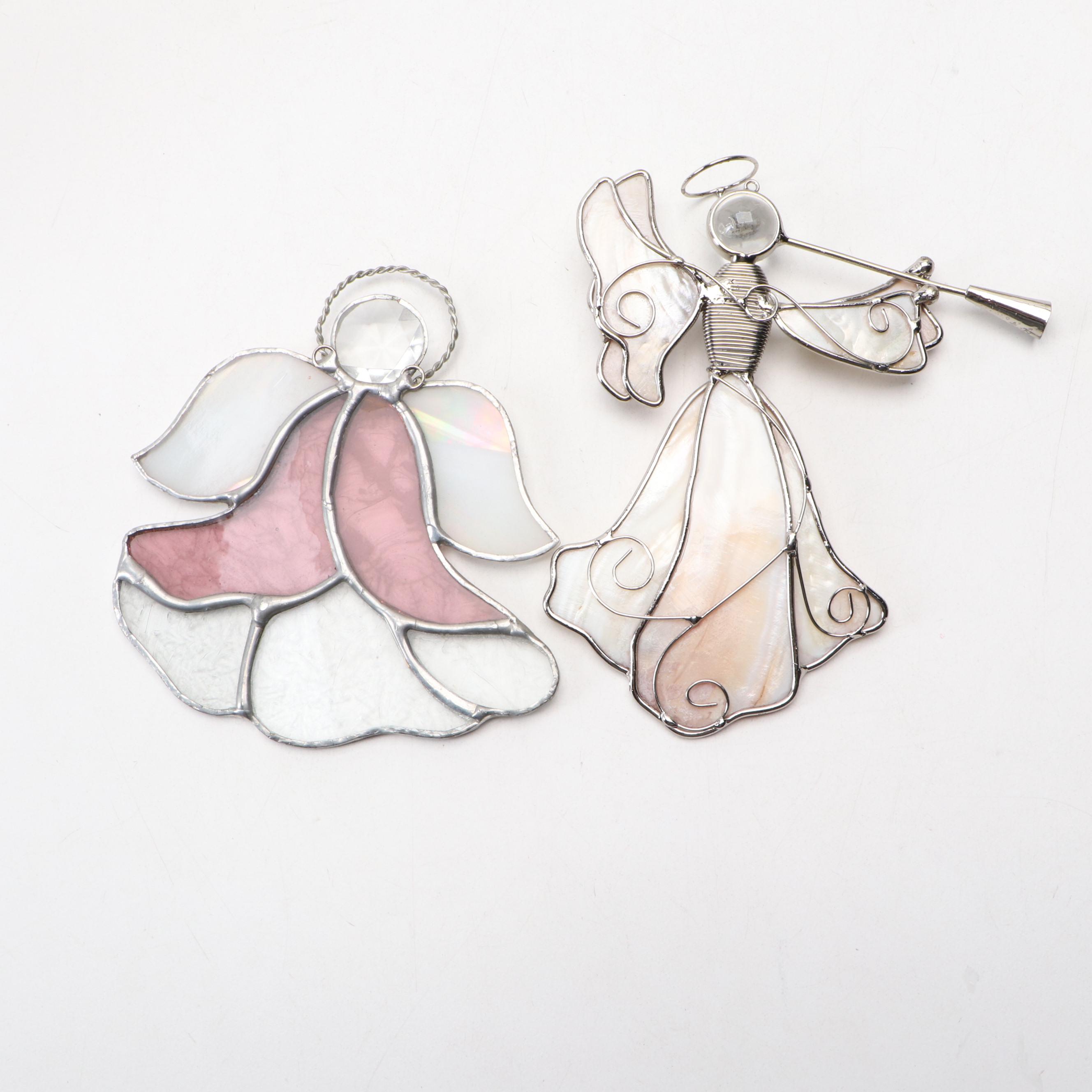 Gerold Porcelain with Other Angel Figurines and Decor