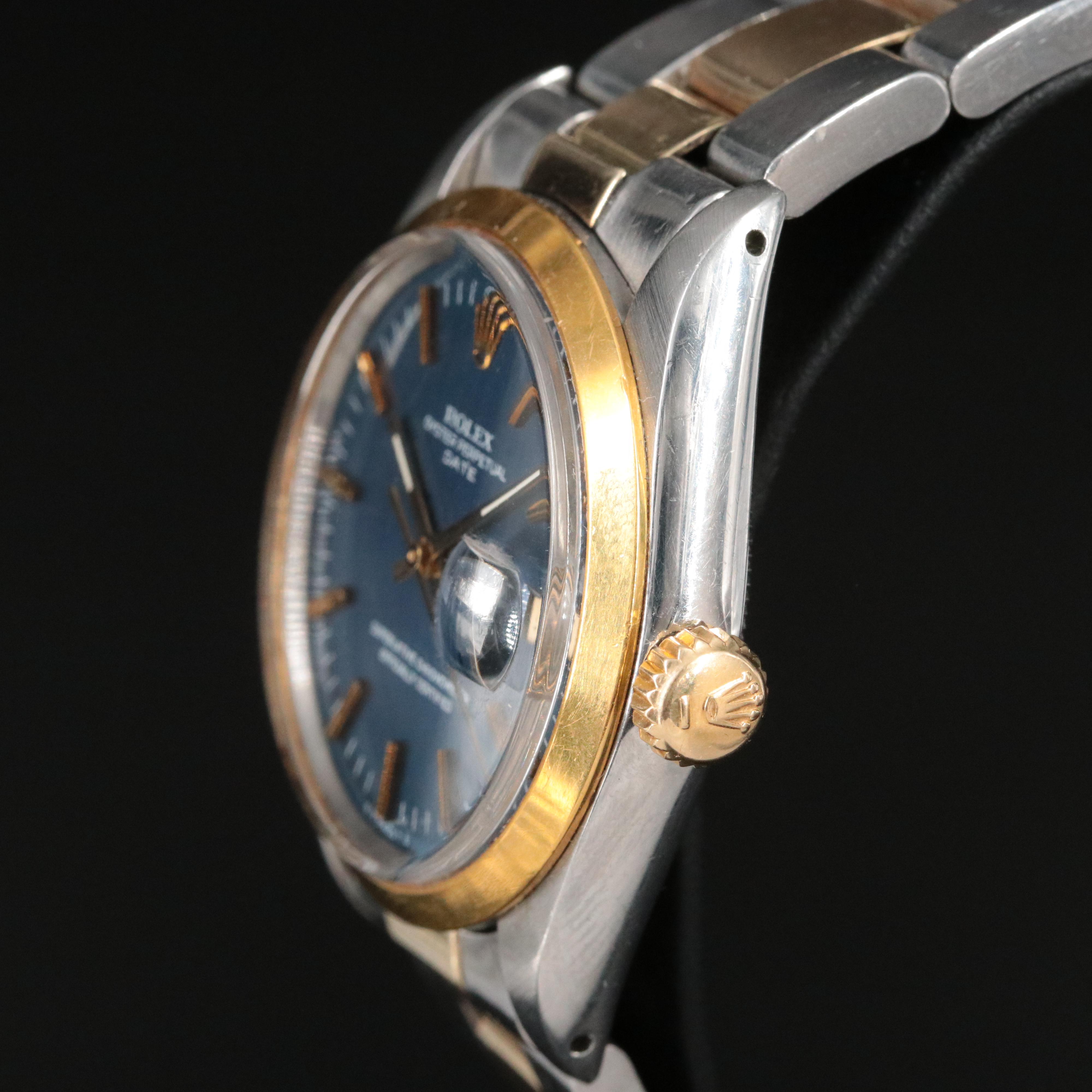 1979 Rolex Sigma Dial 34mm Ref.1500 Date Watch