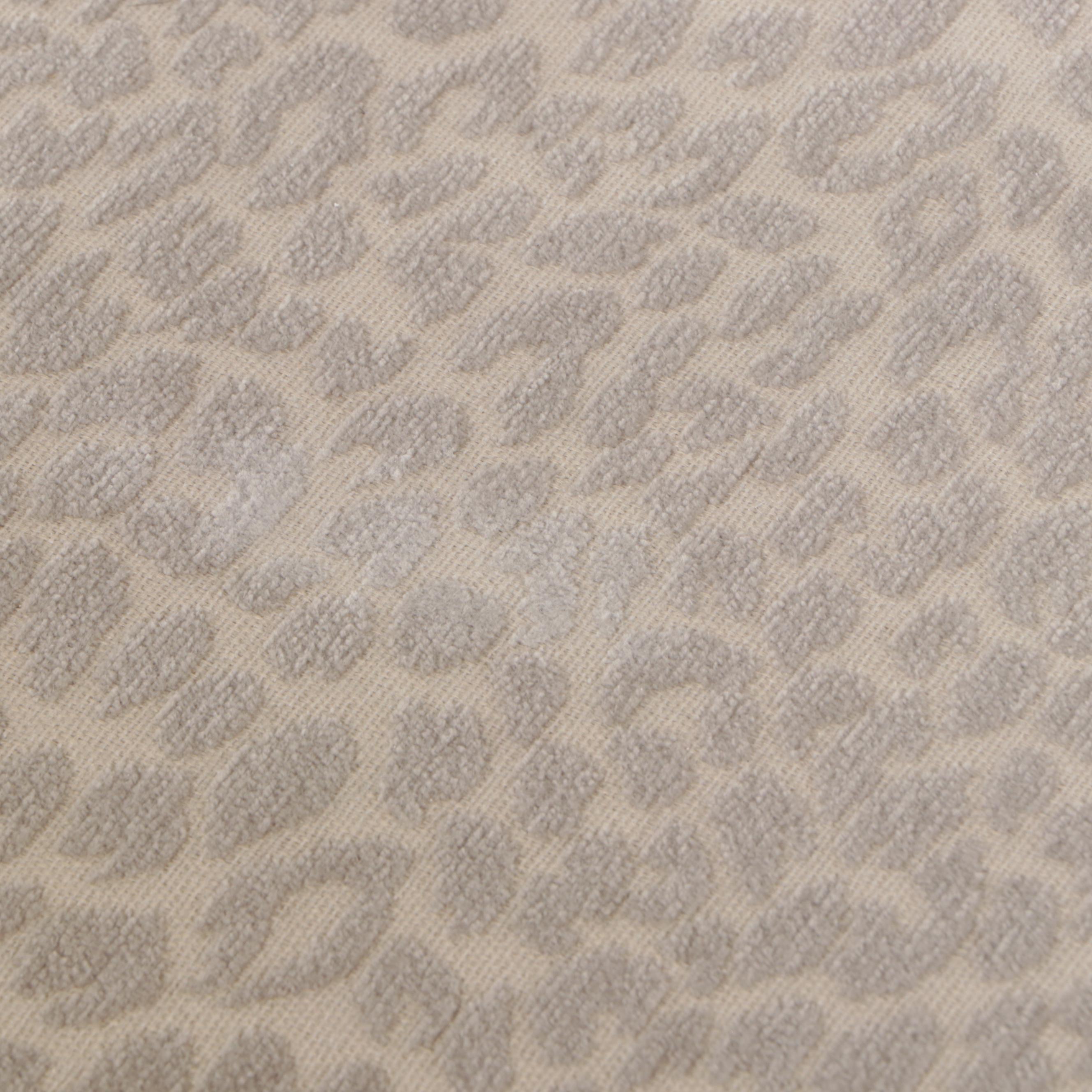 Contemporary Farmhouse Style Dining Table and Six Caned Back Chairs