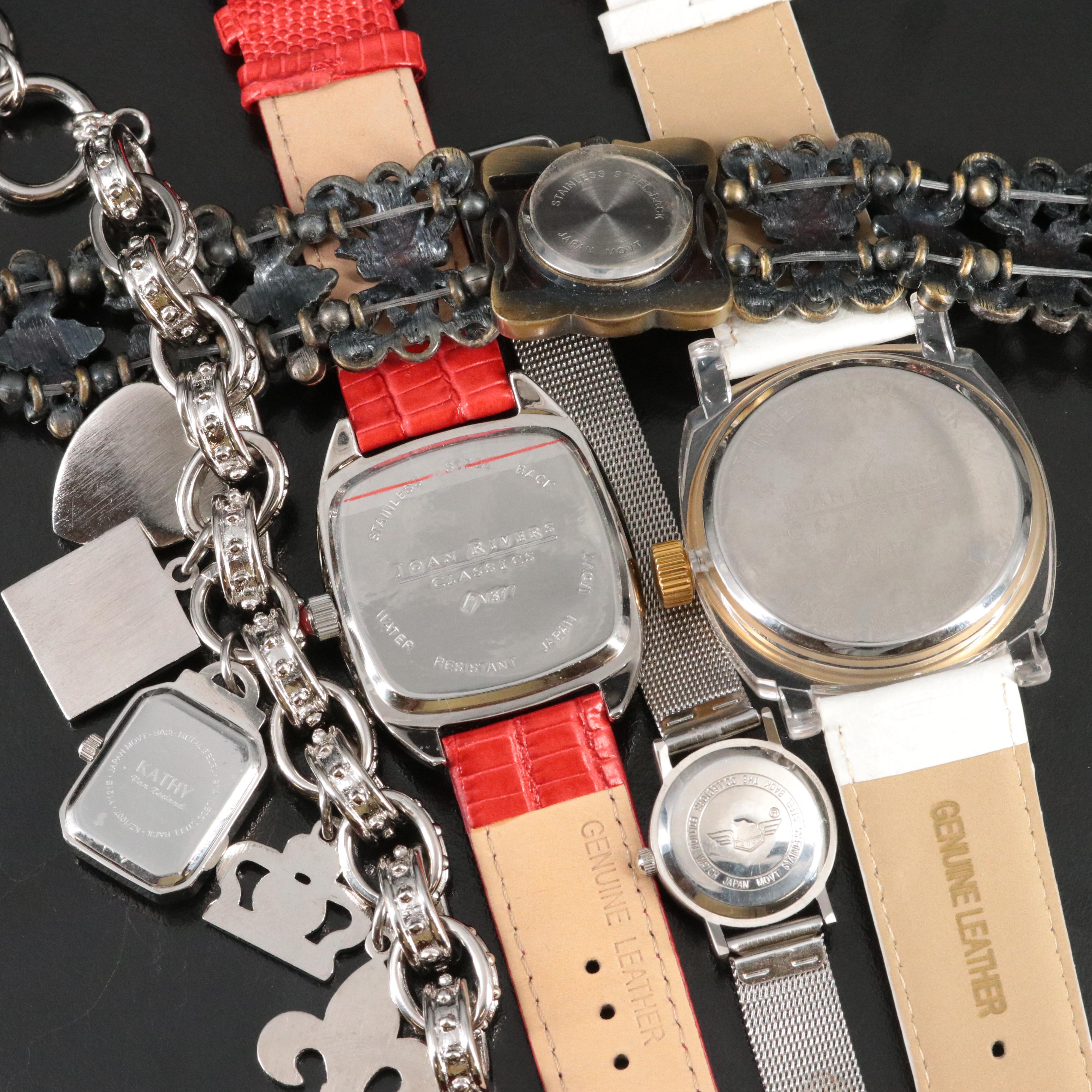 Quartz Watch Collection Featuring Joan Rivers and Kathy Van Zeeland