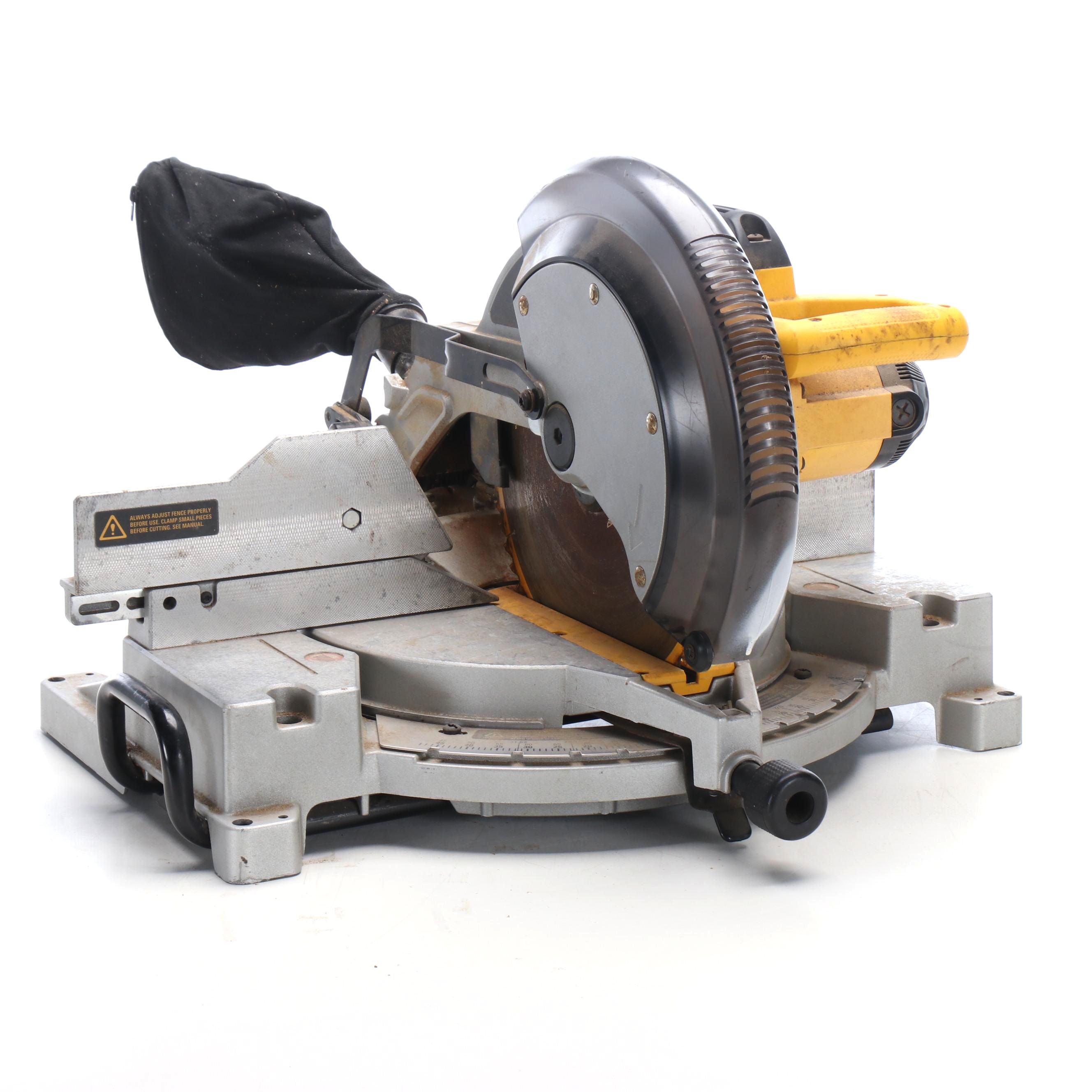 DeWalt DW705 12" Single Bevel Compound Miter Saw