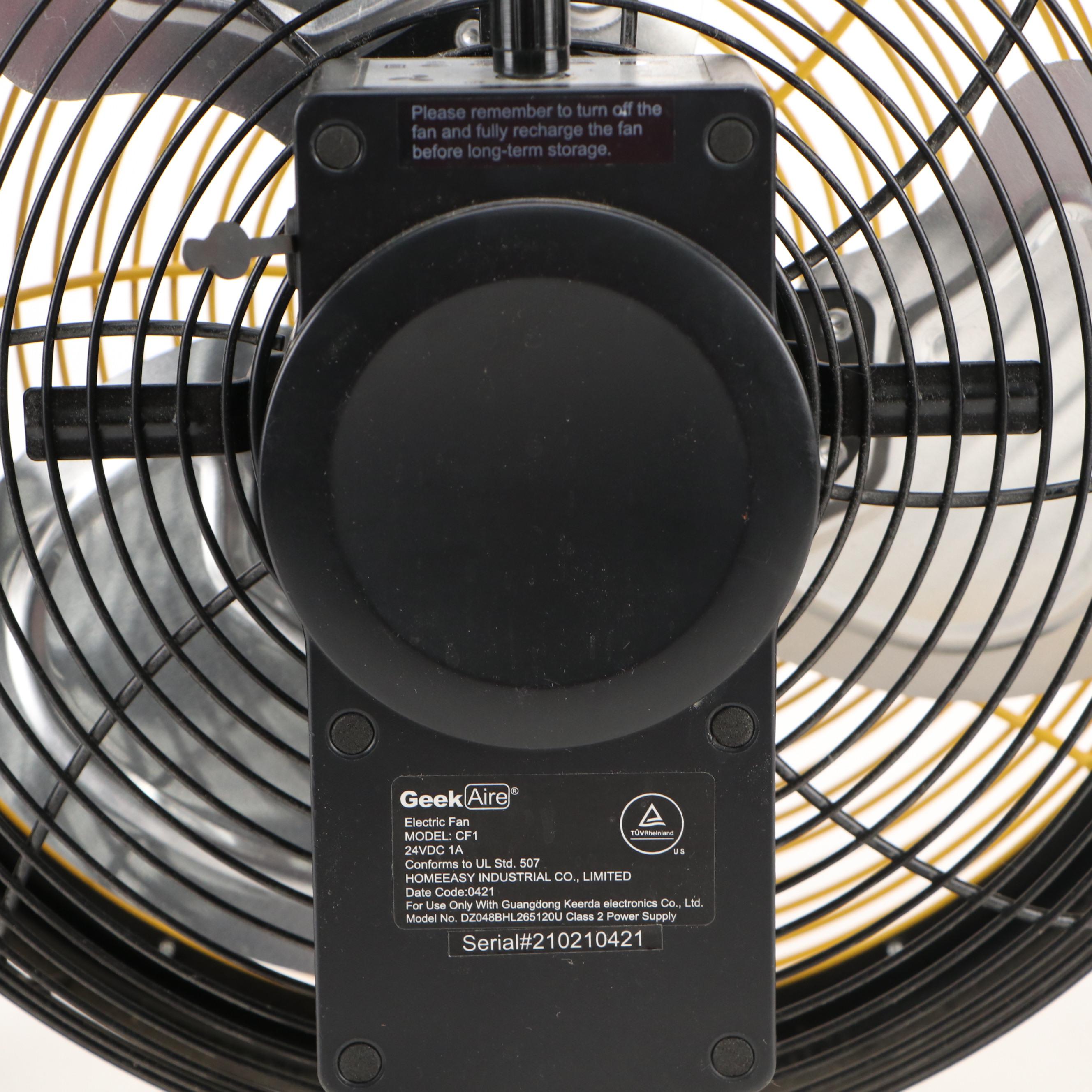 Three GeekAire CF1 Outdoor Fans