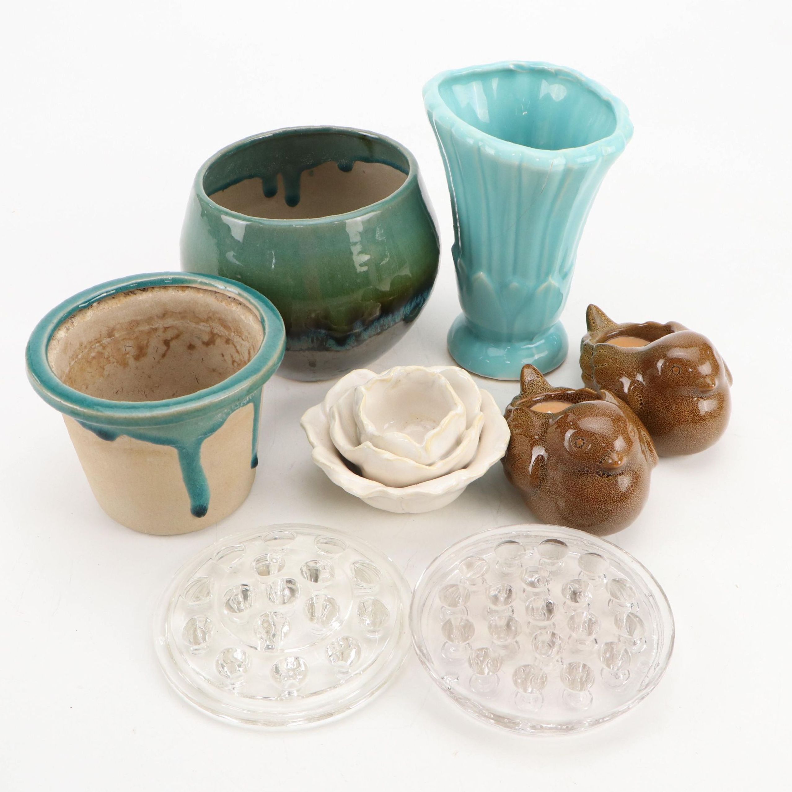 Drip Glaze with Other Vases and Décor