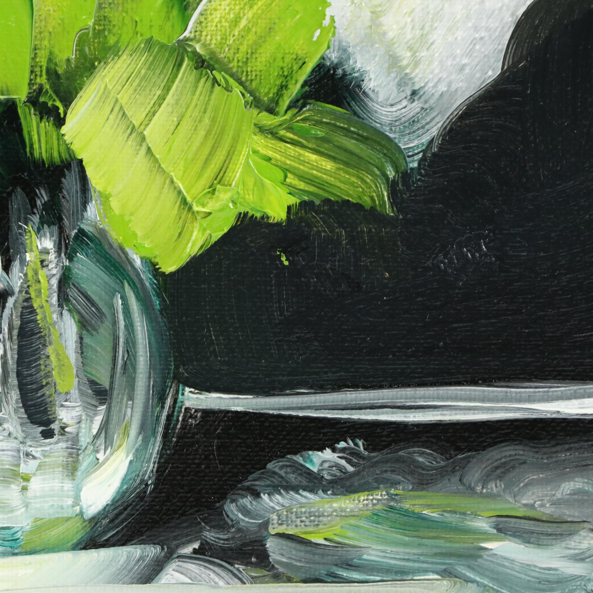 José M. Lima Floral Still Life Oil Painting, 2025