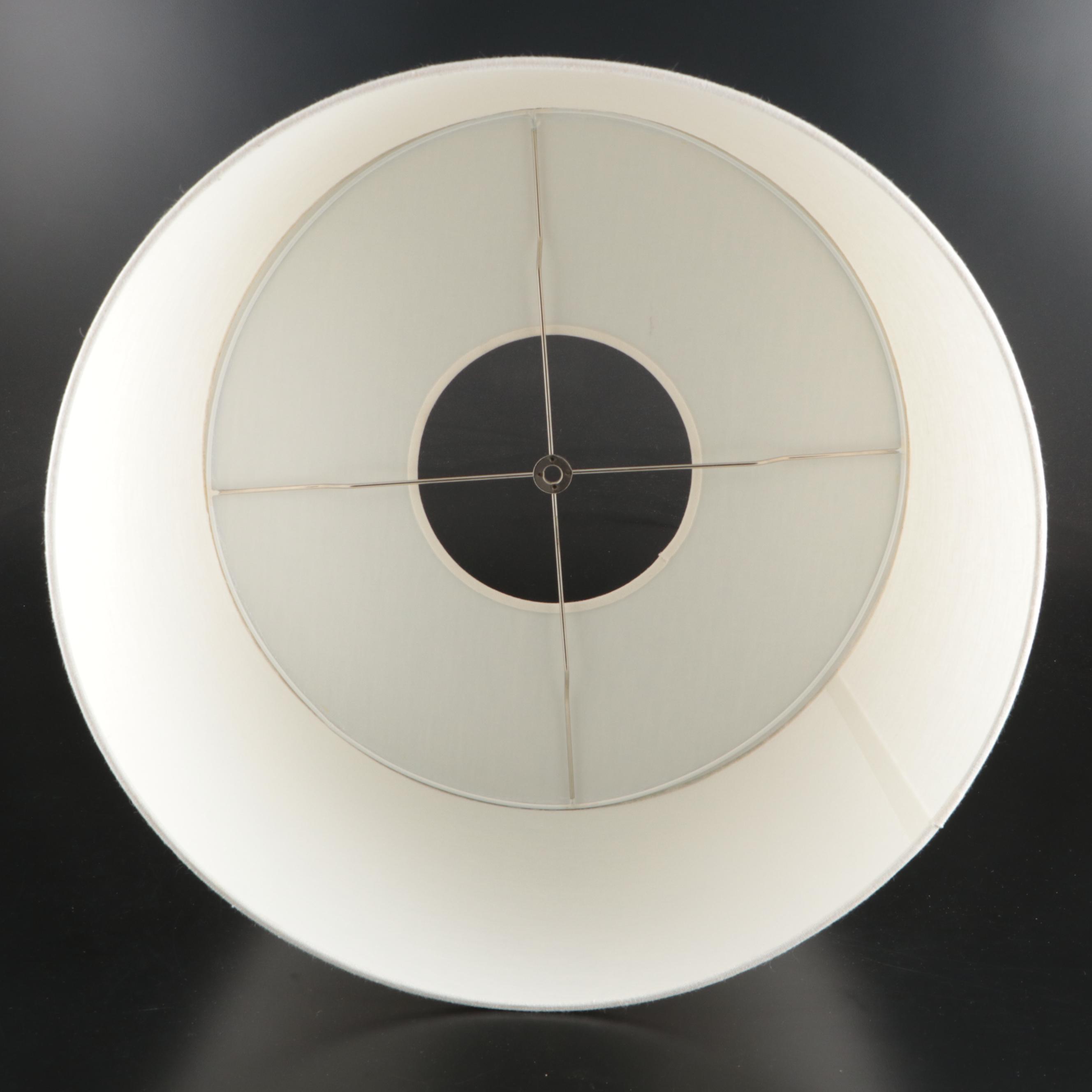 Robert Abbey "Franklin" White Ceramic Table Lamp