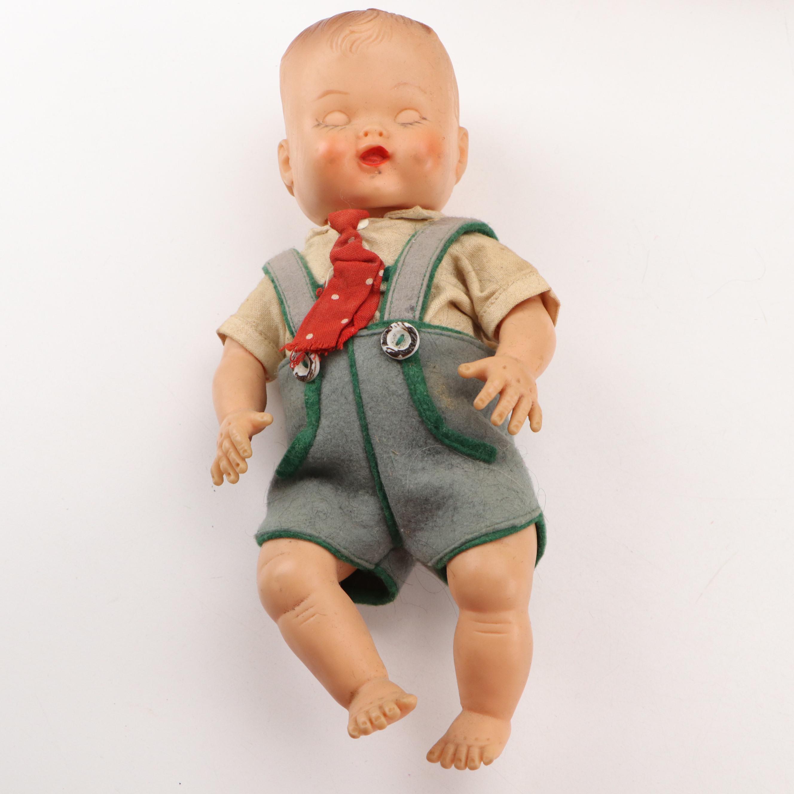 Madame Alexander "Sleeping Beauty" with Other Dolls and Furniture