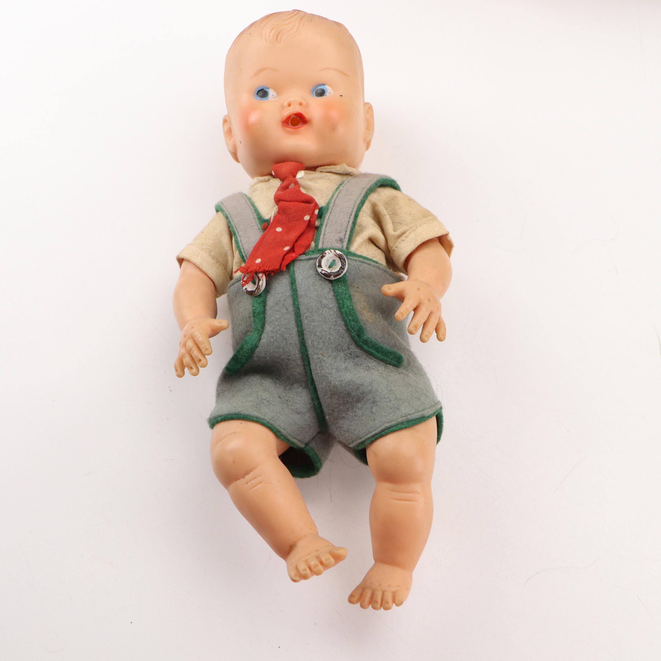 Madame Alexander "Sleeping Beauty" with Other Dolls and Furniture