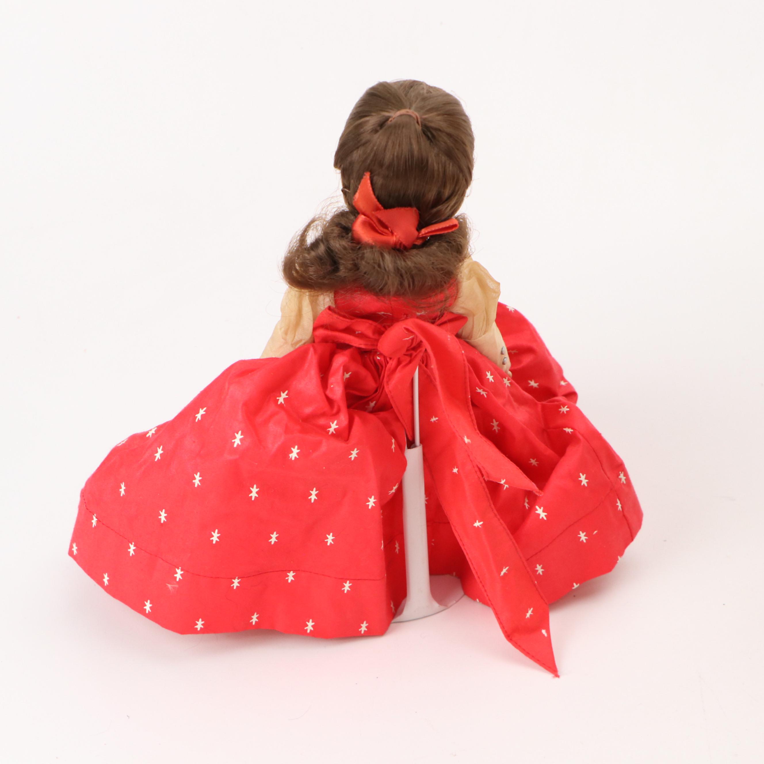 Madame Alexander "Sleeping Beauty" with Other Dolls and Furniture