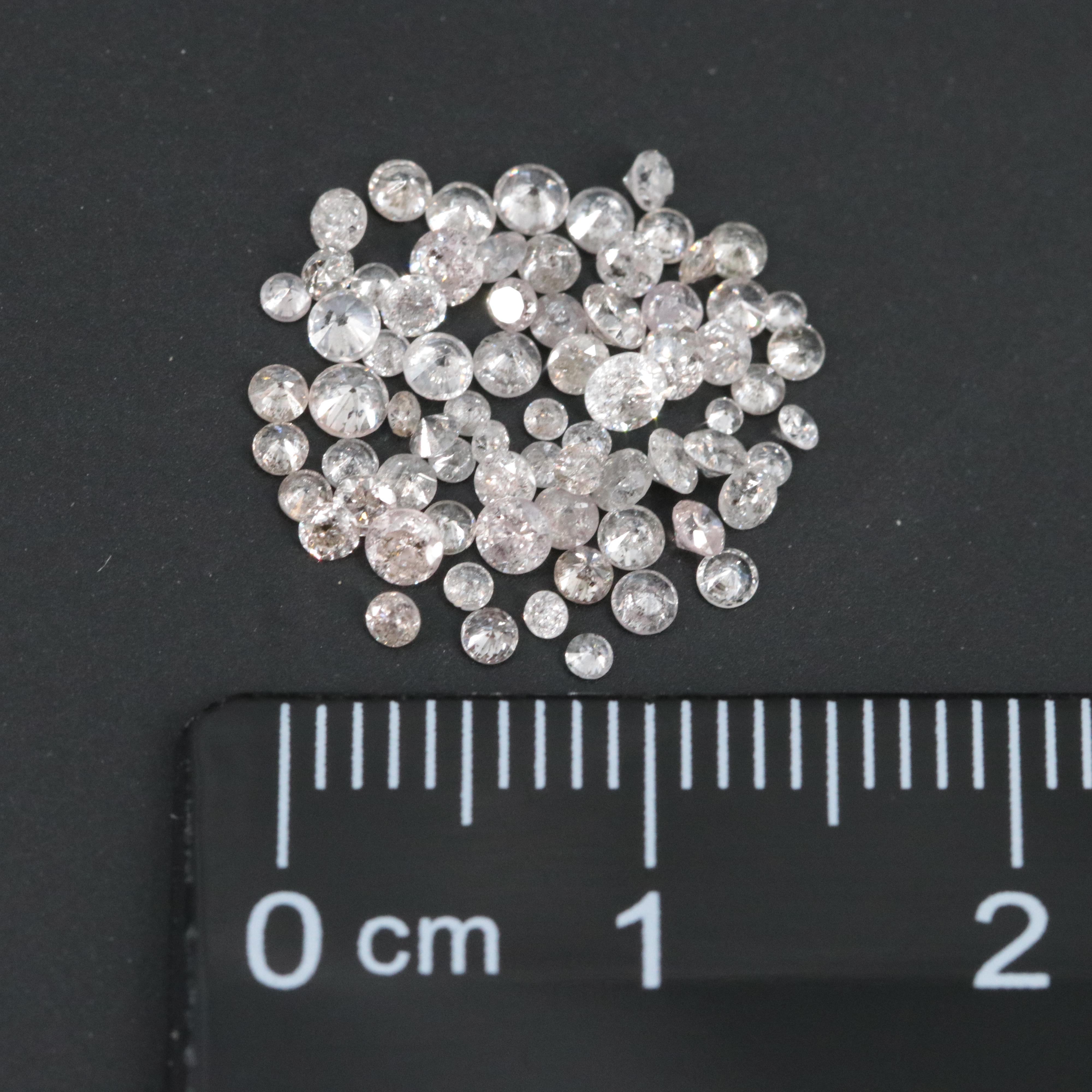 Loose 1.67 CTW Diamond Lot