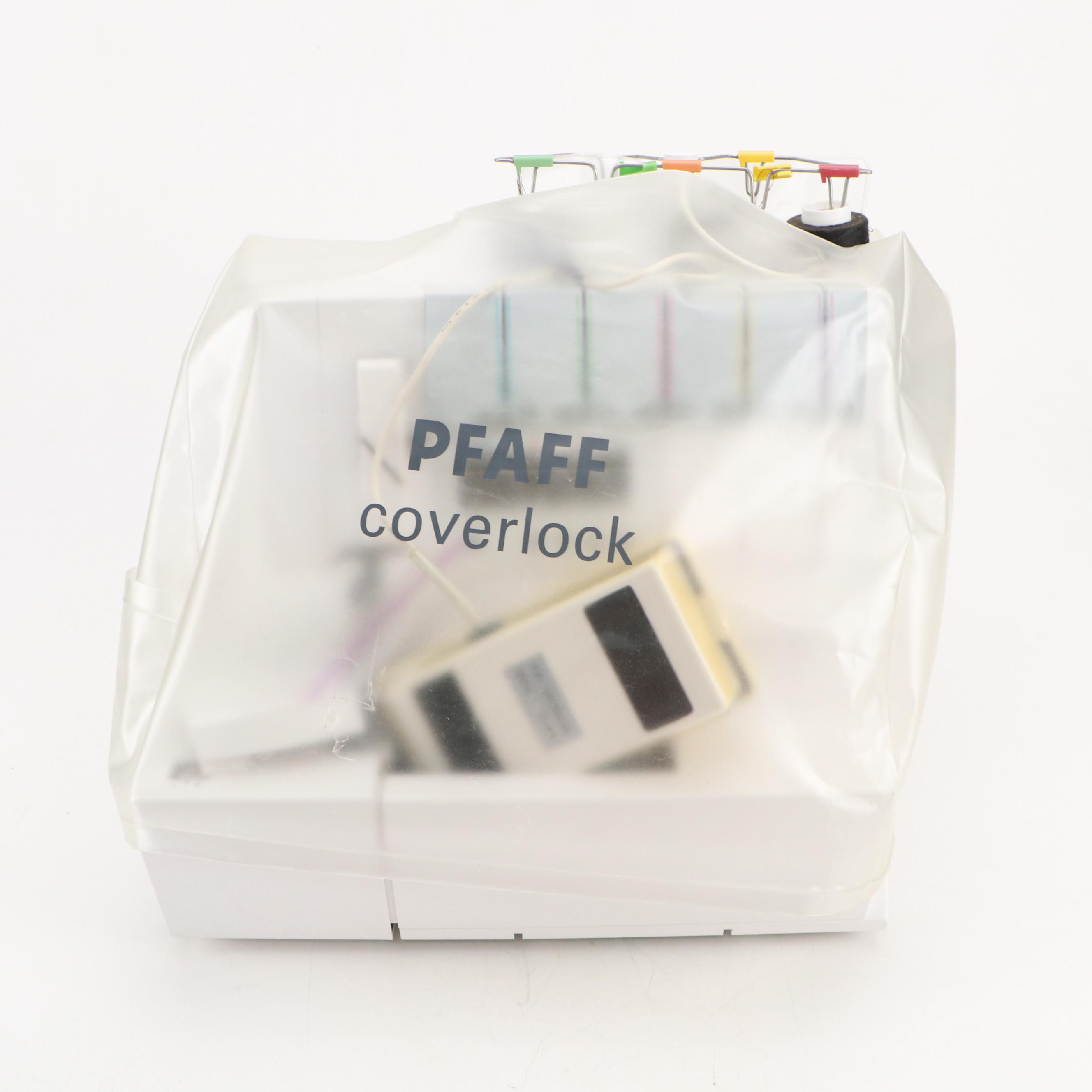 Pfaff Coverlock 4872 Sewing Machine with Thread