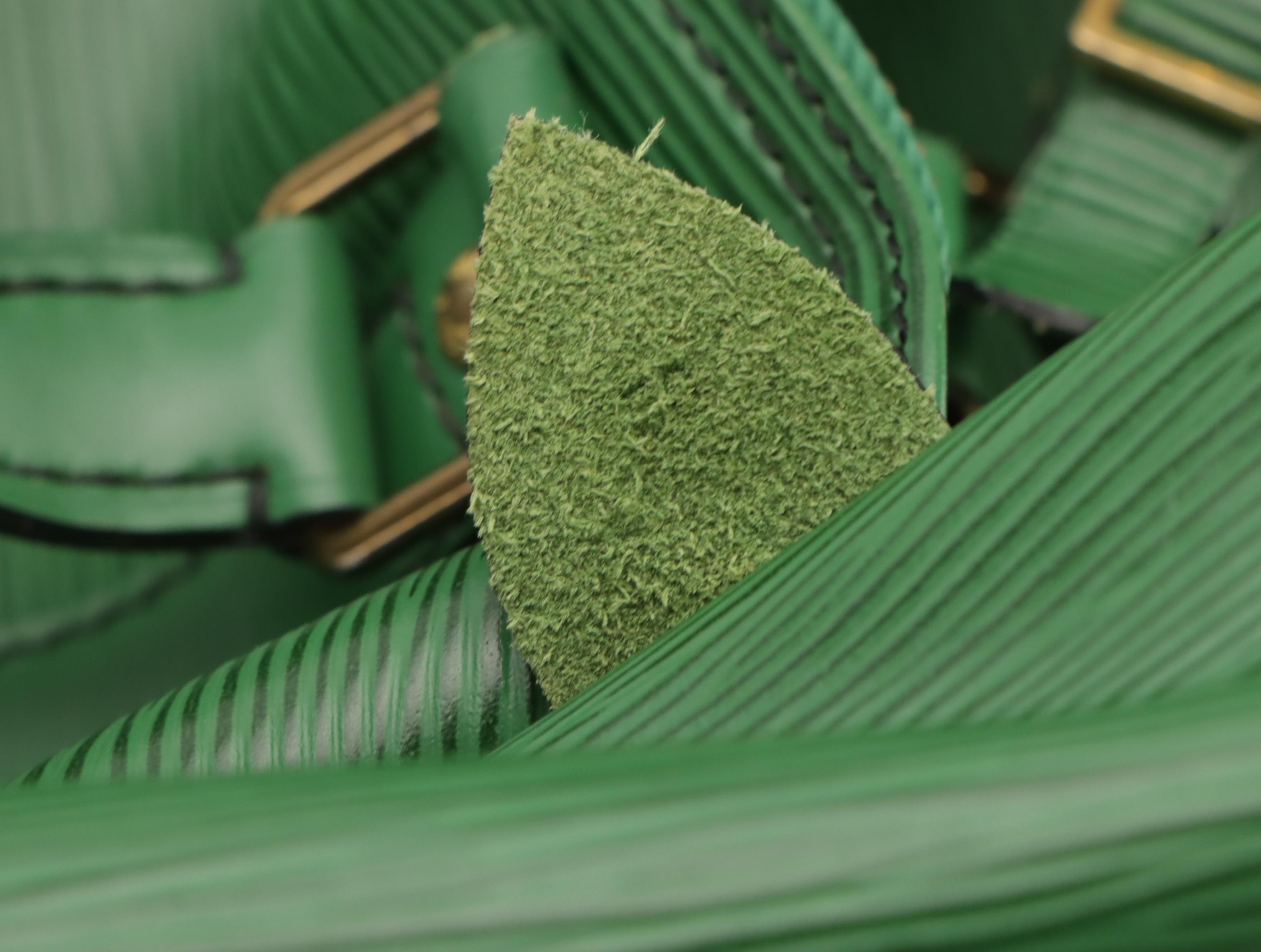 Louis Vuitton Keepall 50 in Borneo Green Epi/Smooth Leather