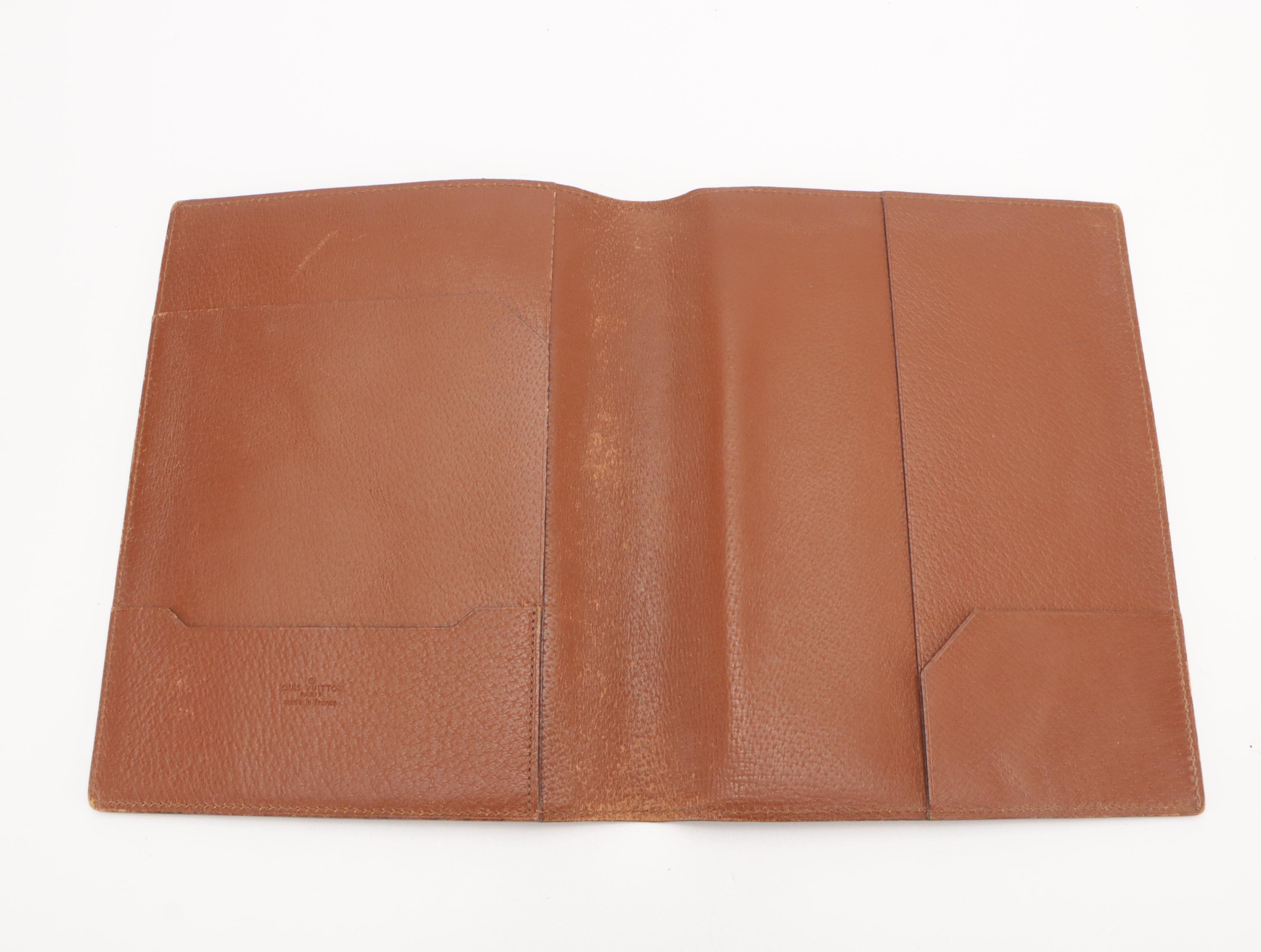 Louis Vuitton Desk Agenda Cover in Monogram Canvas