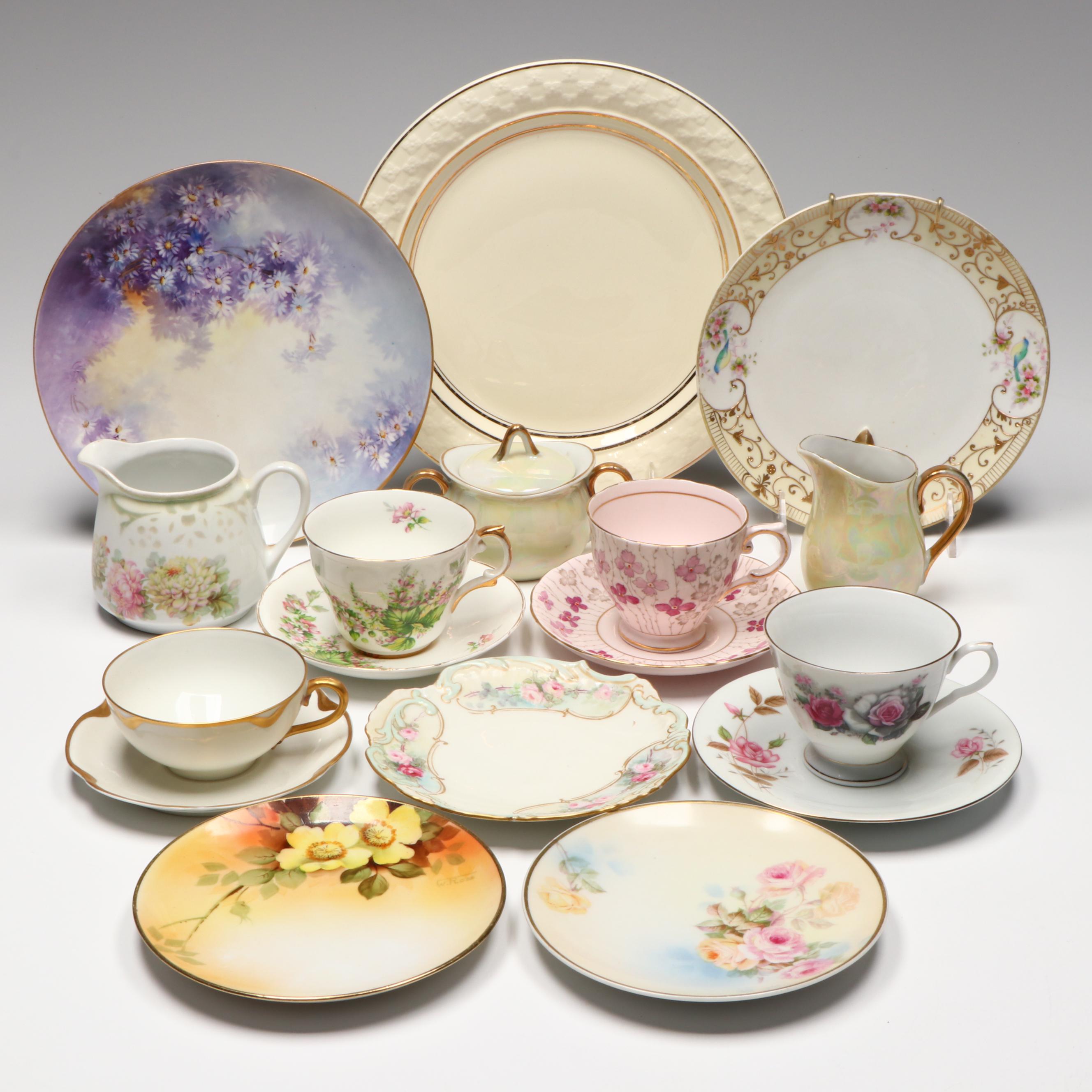 Haviland, Regency, Napco, and Other Porcelain Tableware