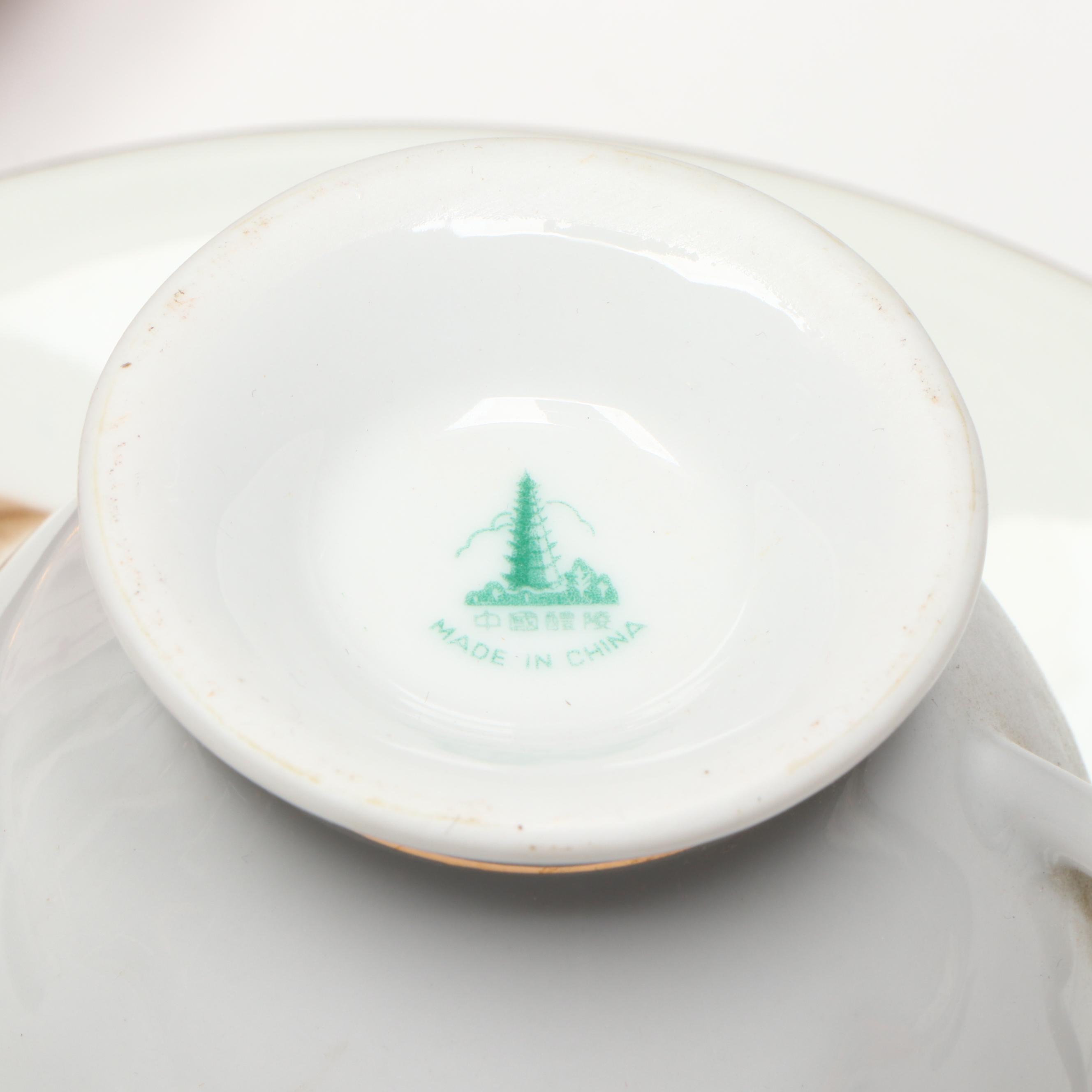 Haviland, Regency, Napco, and Other Porcelain Tableware
