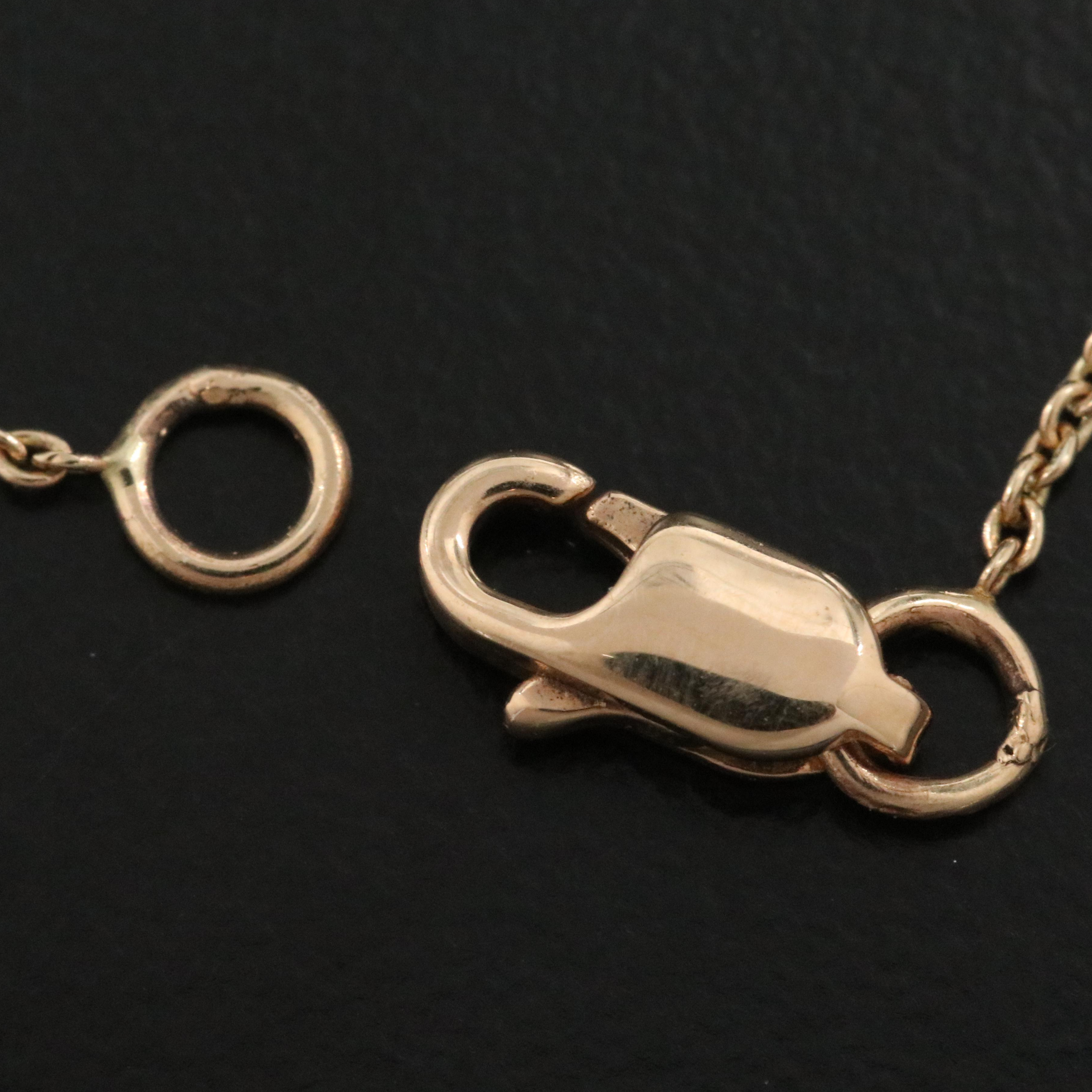 18K 4.98 CT Lab Grown Diamond Solitaire Necklace with IGI Report