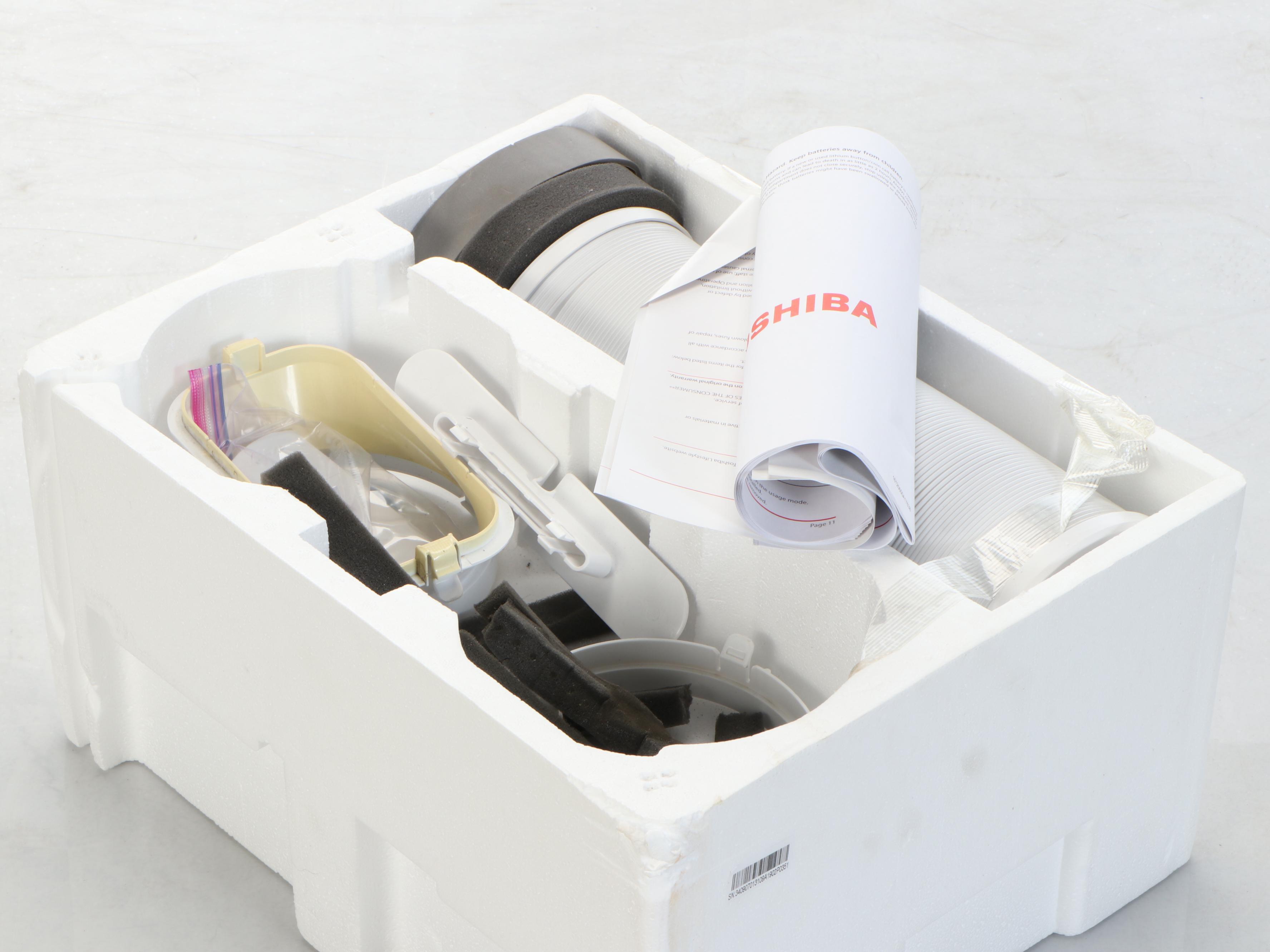 Toshiba 8,000 BTU Portable Air Conditioner, 2019