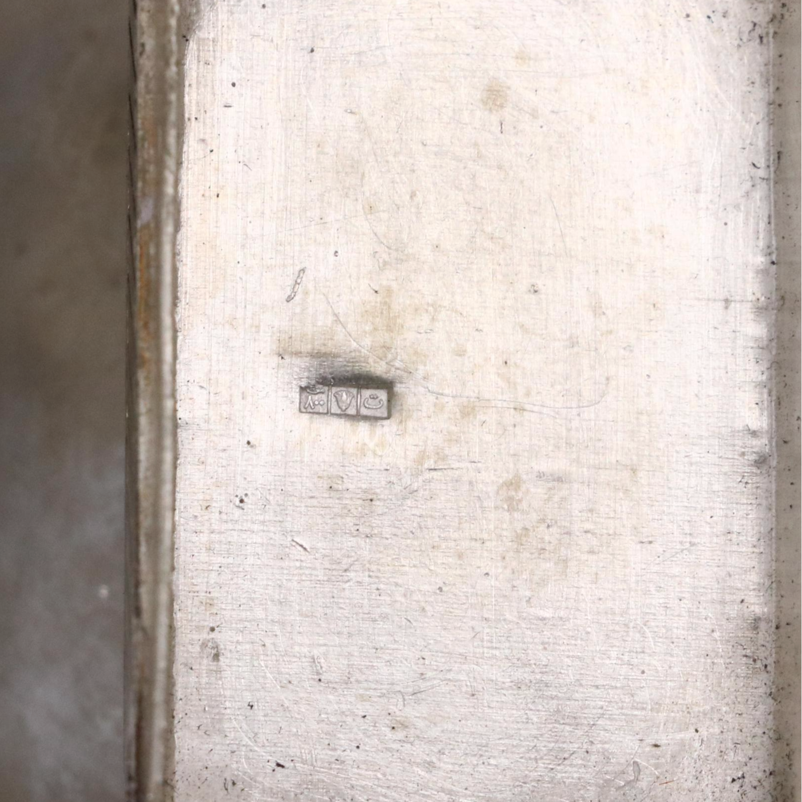 Mexican Sterling Perfume Bottle with Iraqi 800 Silver Inlaid Box and Others