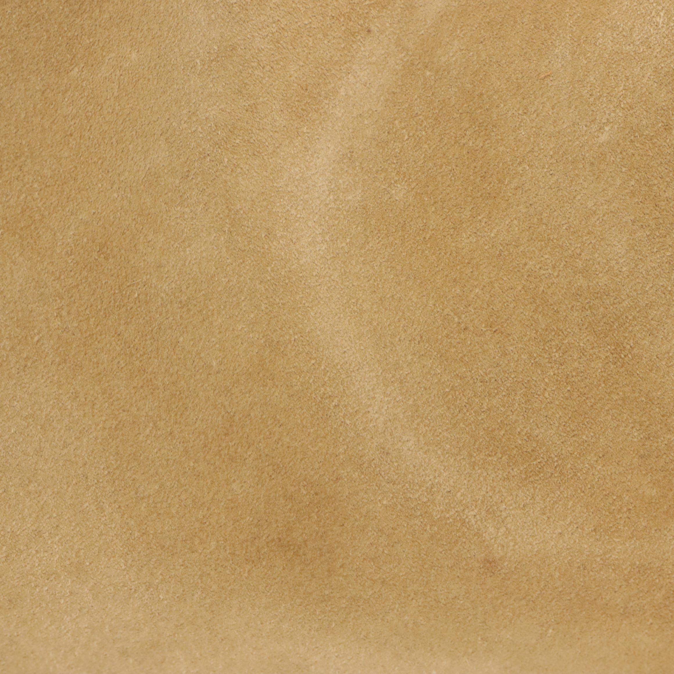 Loewe Amazona Handbag in Brown Suede and Dark Brown Leather