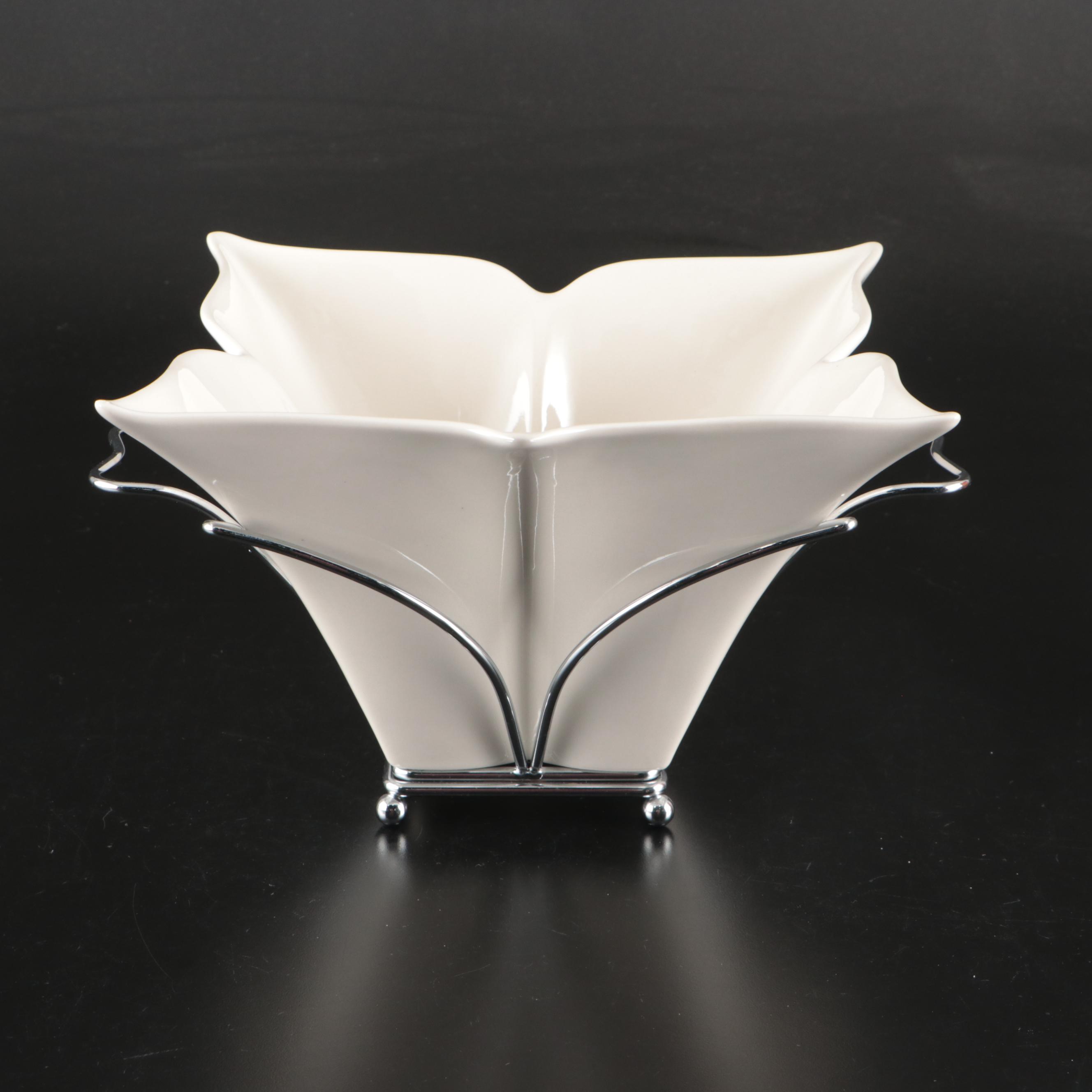 Bobby Flay Three-Tier Serving Platter with Other Serving Pieces and Decor