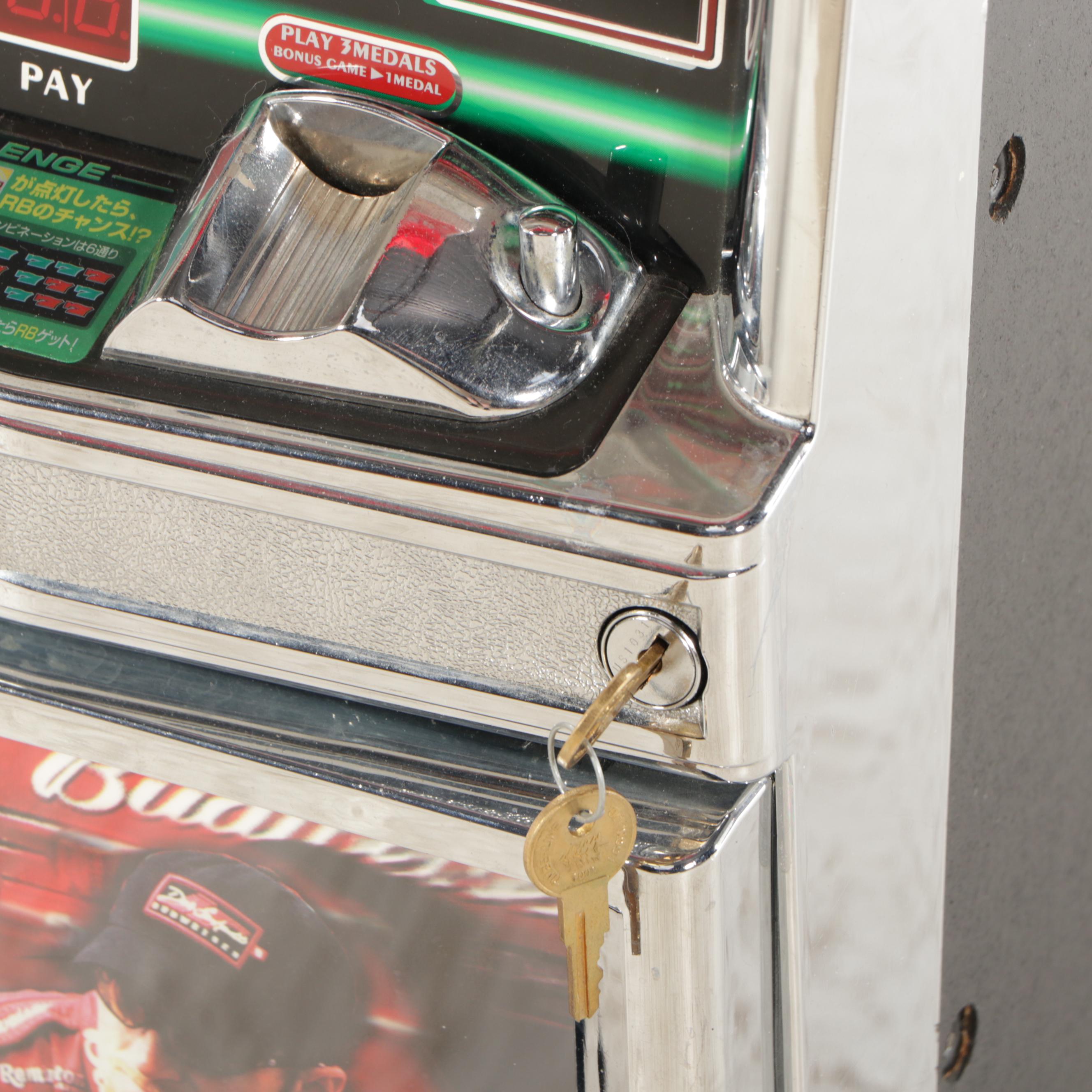 Aruze Corp. Lucky 7 Dale Earnhardt Jr. Token Slot Machine, 2001