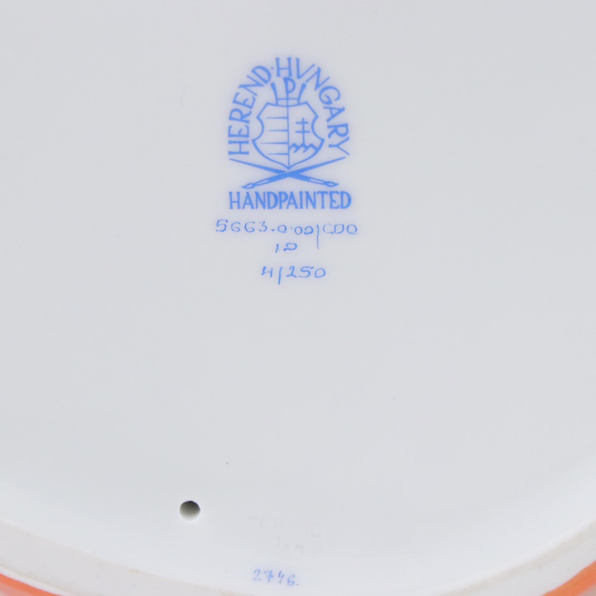 Herend Reserve Collection Limited Edition "Buddha" Porcelain Figurine