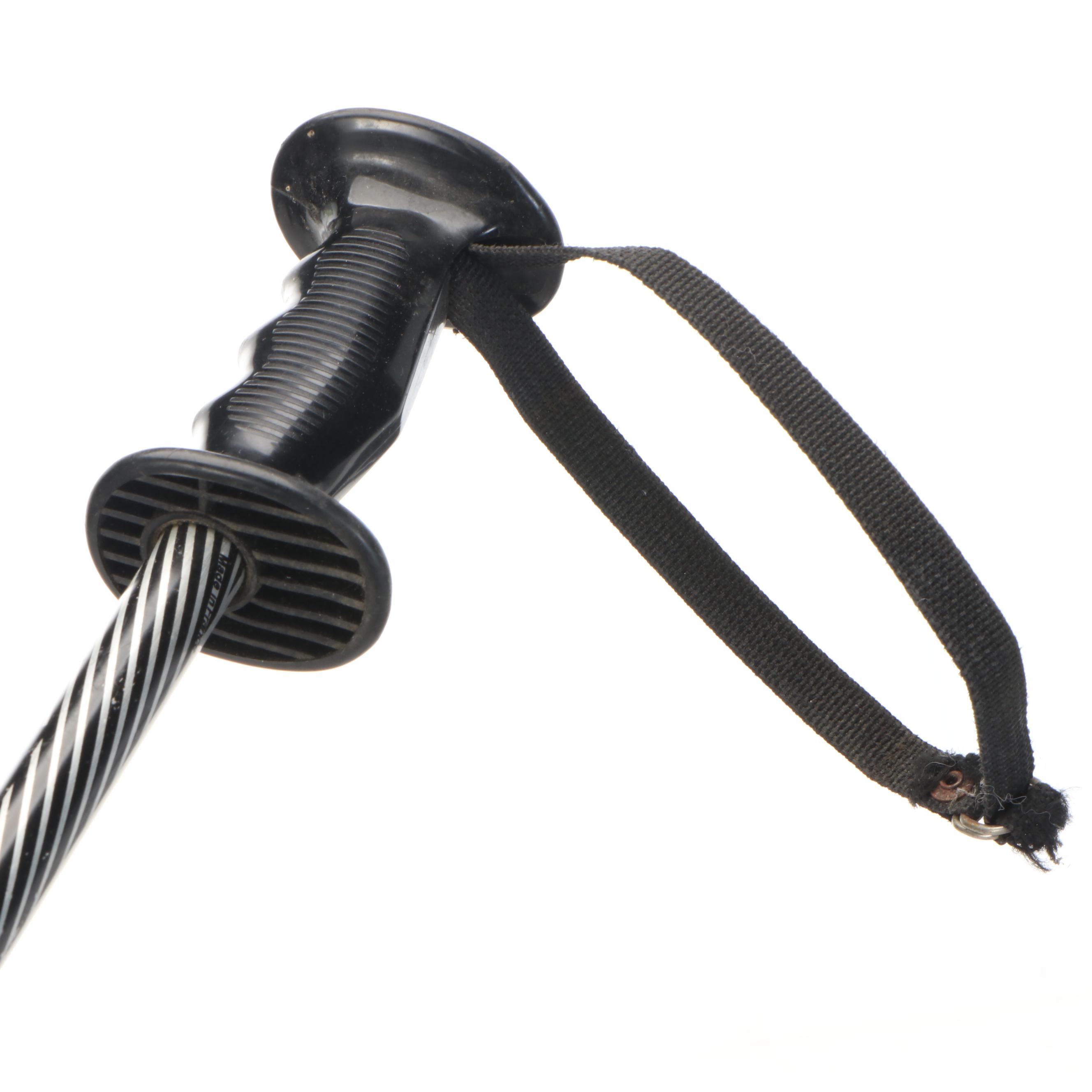 Rossignol Vista II Skis with Metal Ski Poles