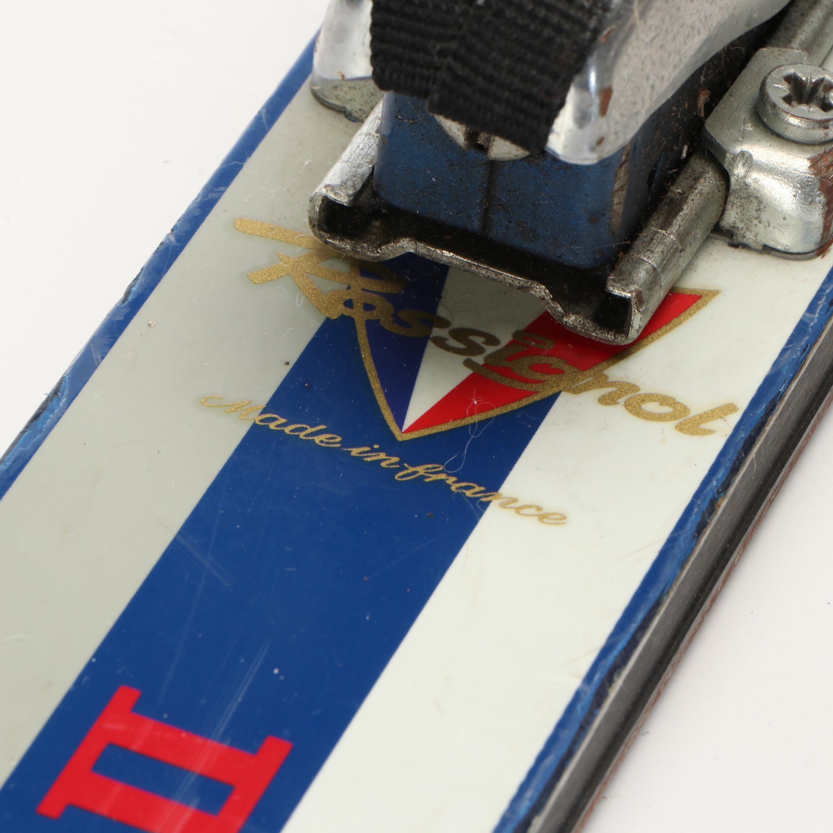 Rossignol Vista II Skis with Metal Ski Poles